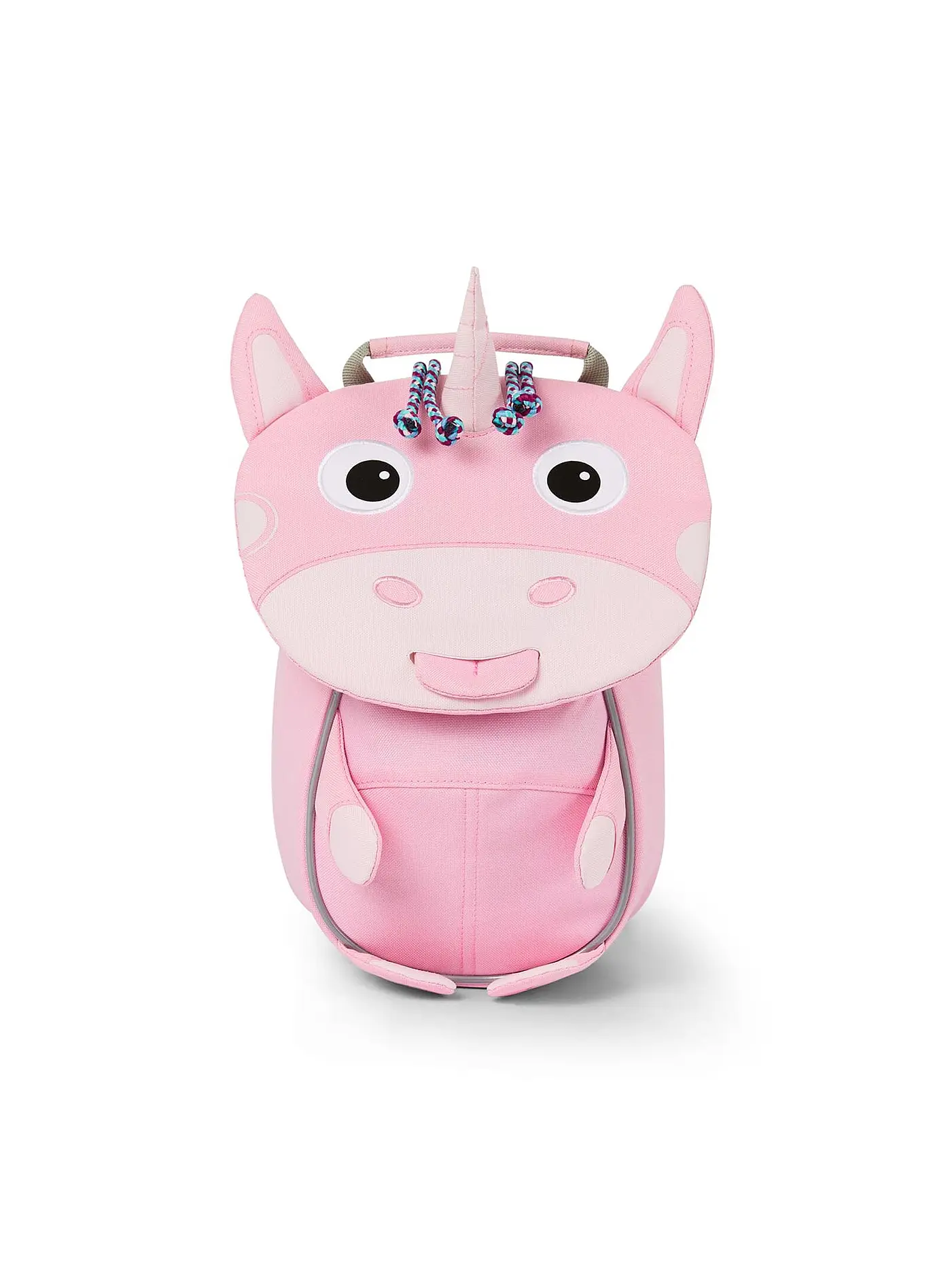 AFFENZAHN | Kinder Rucksack Kleine Freunde - Einhorn | pink