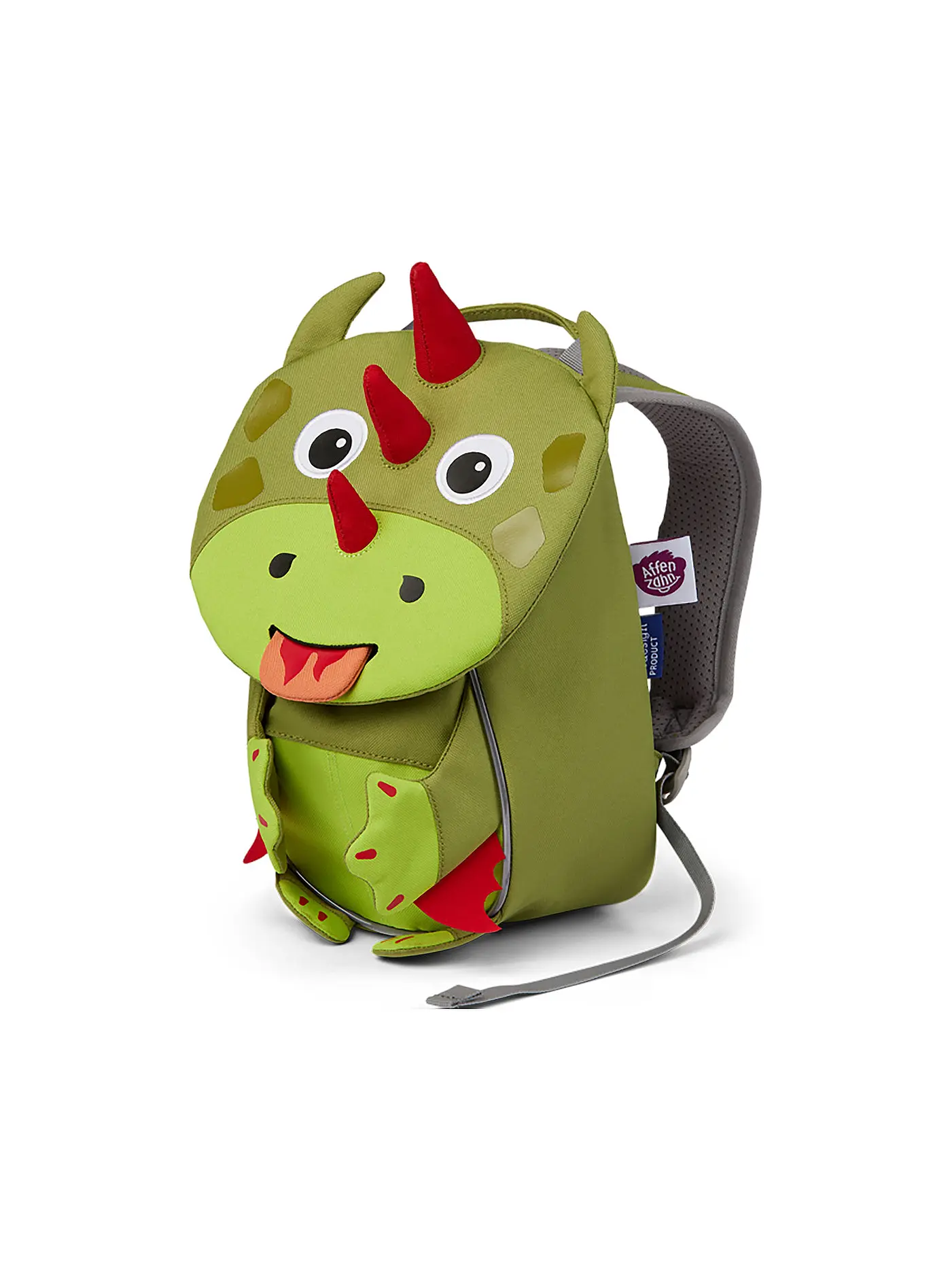 AFFENZAHN | Kinder Rucksack Kleiner Freund - Drache | grün