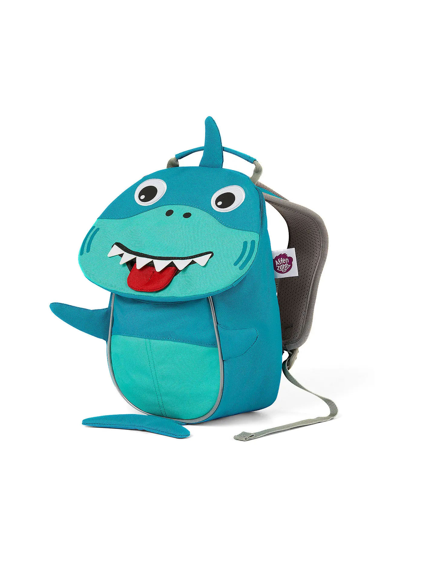 AFFENZAHN | Kinder Rucksack Kleiner Freund - Hai | türkis