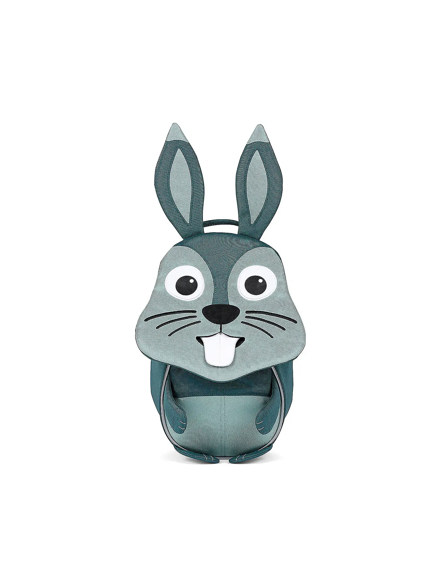 AFFENZAHN | Kinder Rucksack Kleiner Freund - Hase | blau