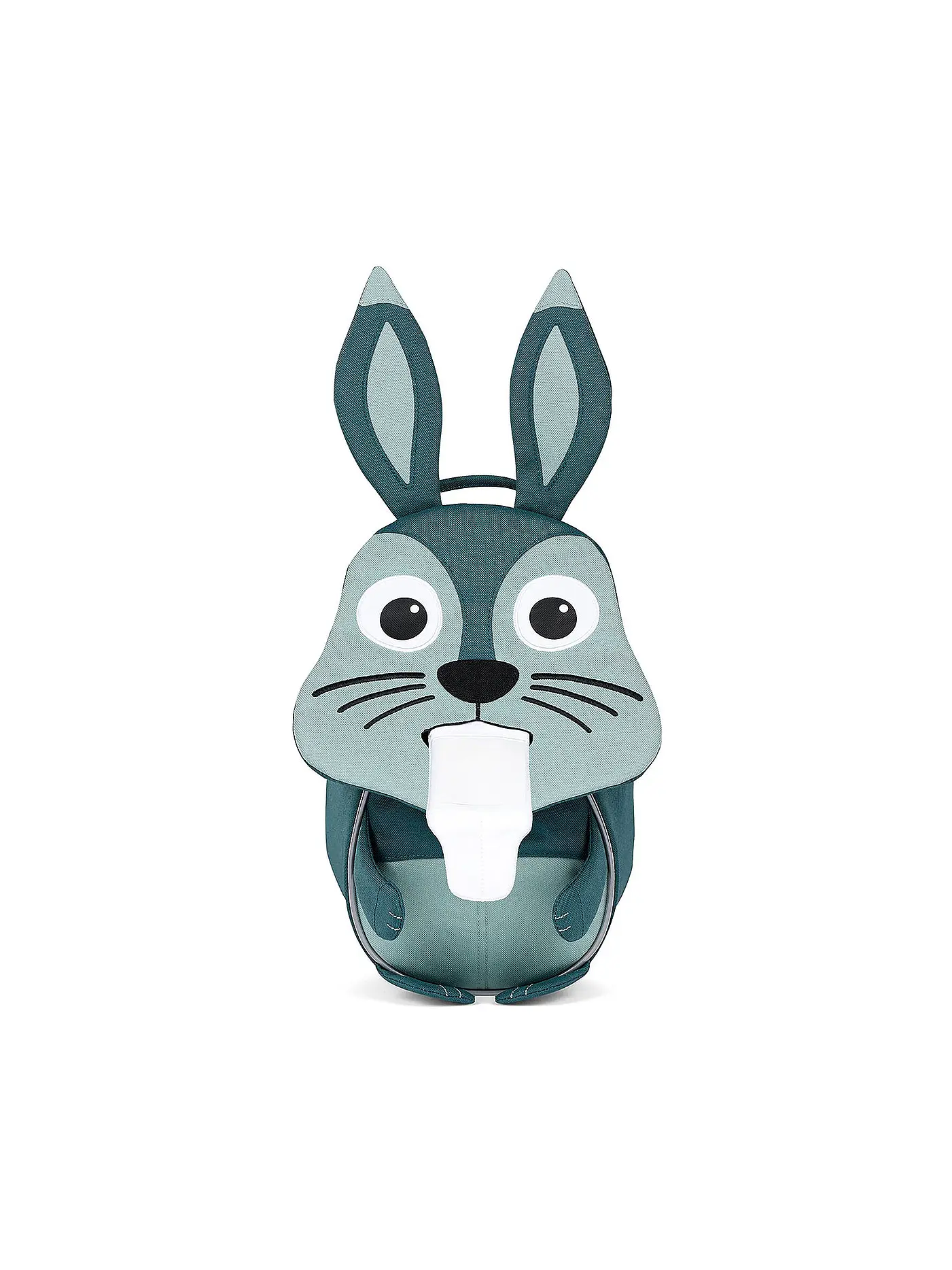 AFFENZAHN | Kinder Rucksack Kleiner Freund - Hase | blau