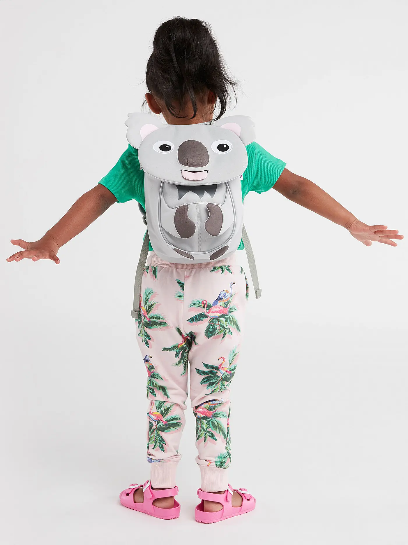 AFFENZAHN | Kinder Rucksack Kleiner Freund - Koala | grau