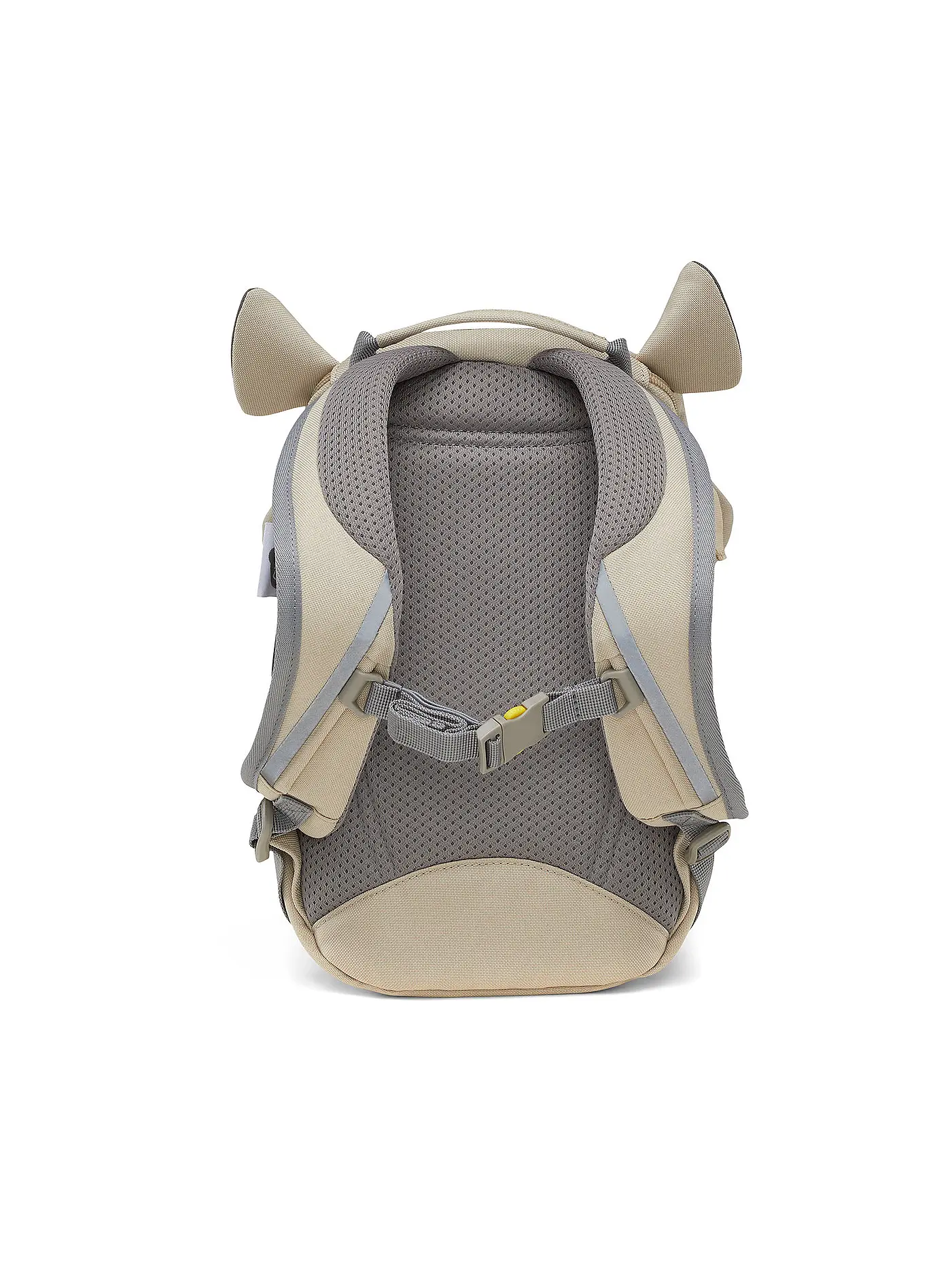 AFFENZAHN | Kinder Rucksack Kleiner Freund - Nashorn | grau