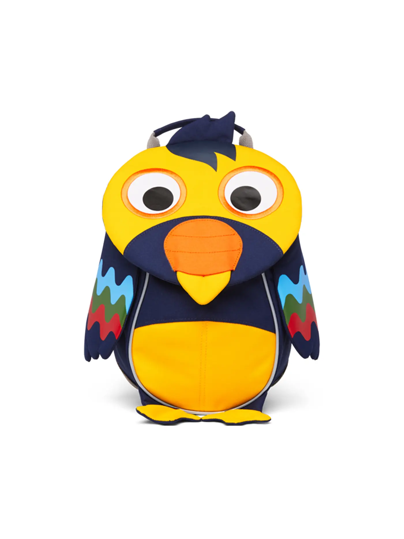 AFFENZAHN | Kinder Rucksack Kleiner Freund - Toucan | gelb