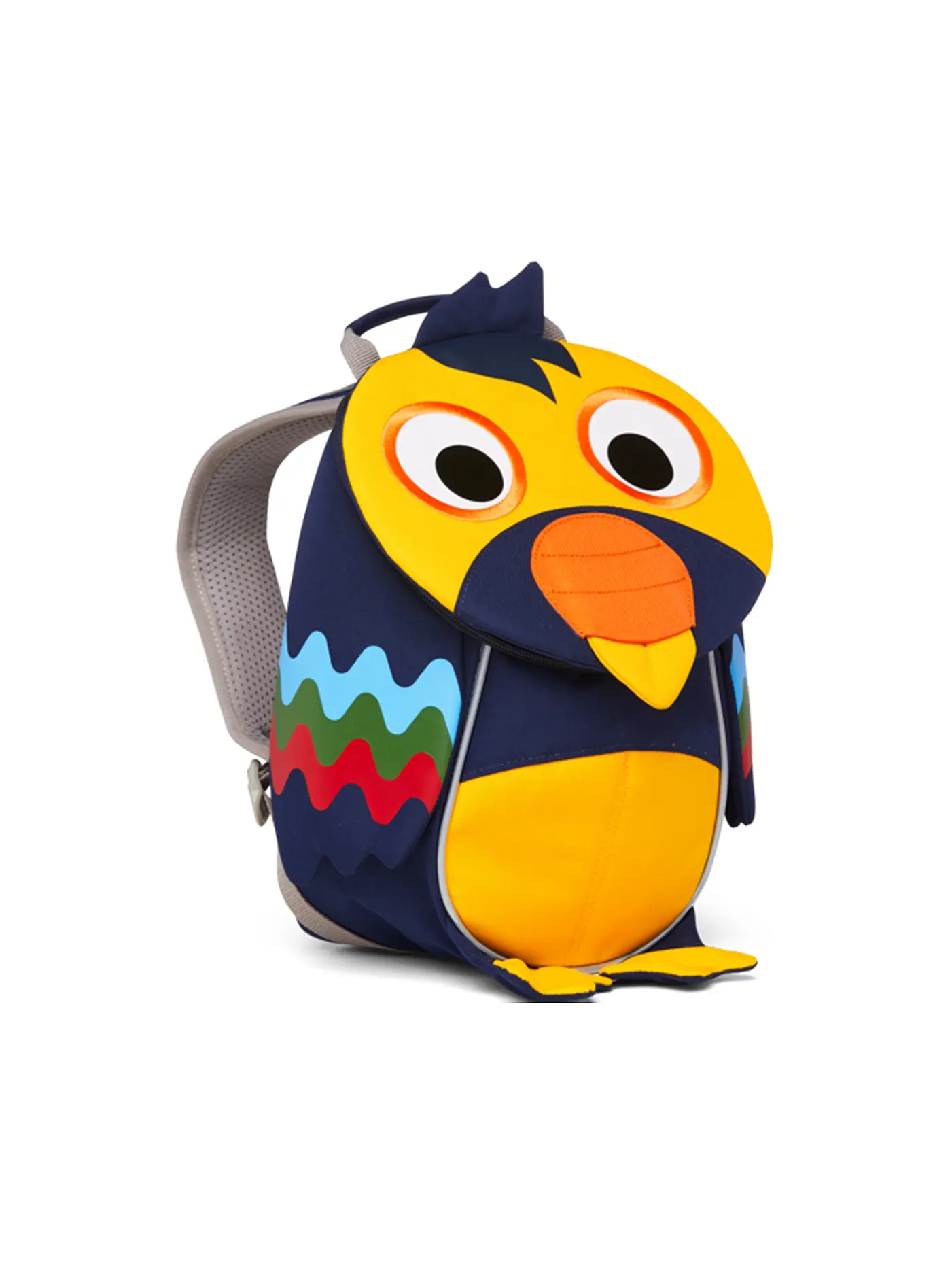 AFFENZAHN | Kinder Rucksack Kleiner Freund - Toucan | gelb