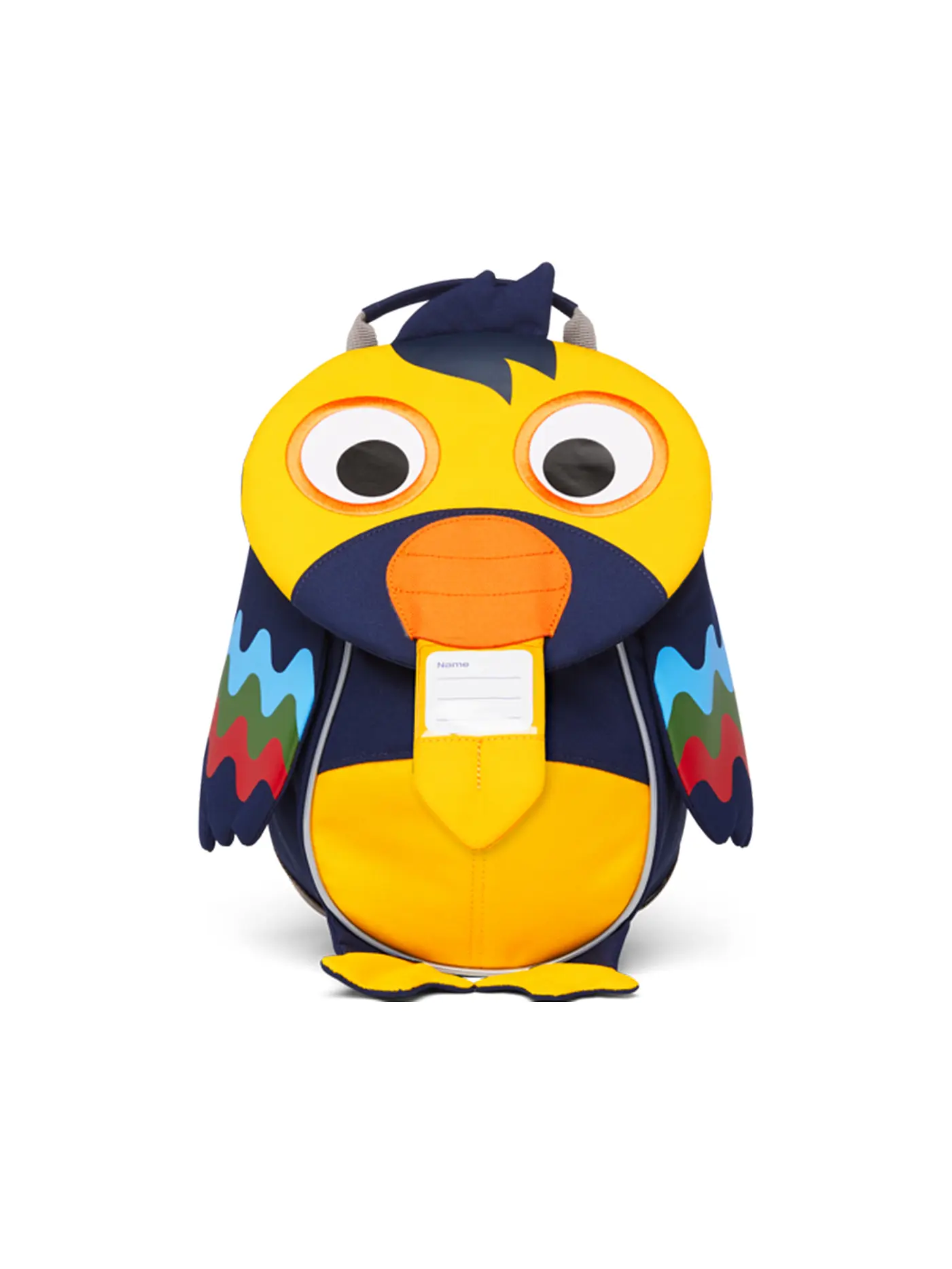 AFFENZAHN | Kinder Rucksack Kleiner Freund - Toucan | gelb