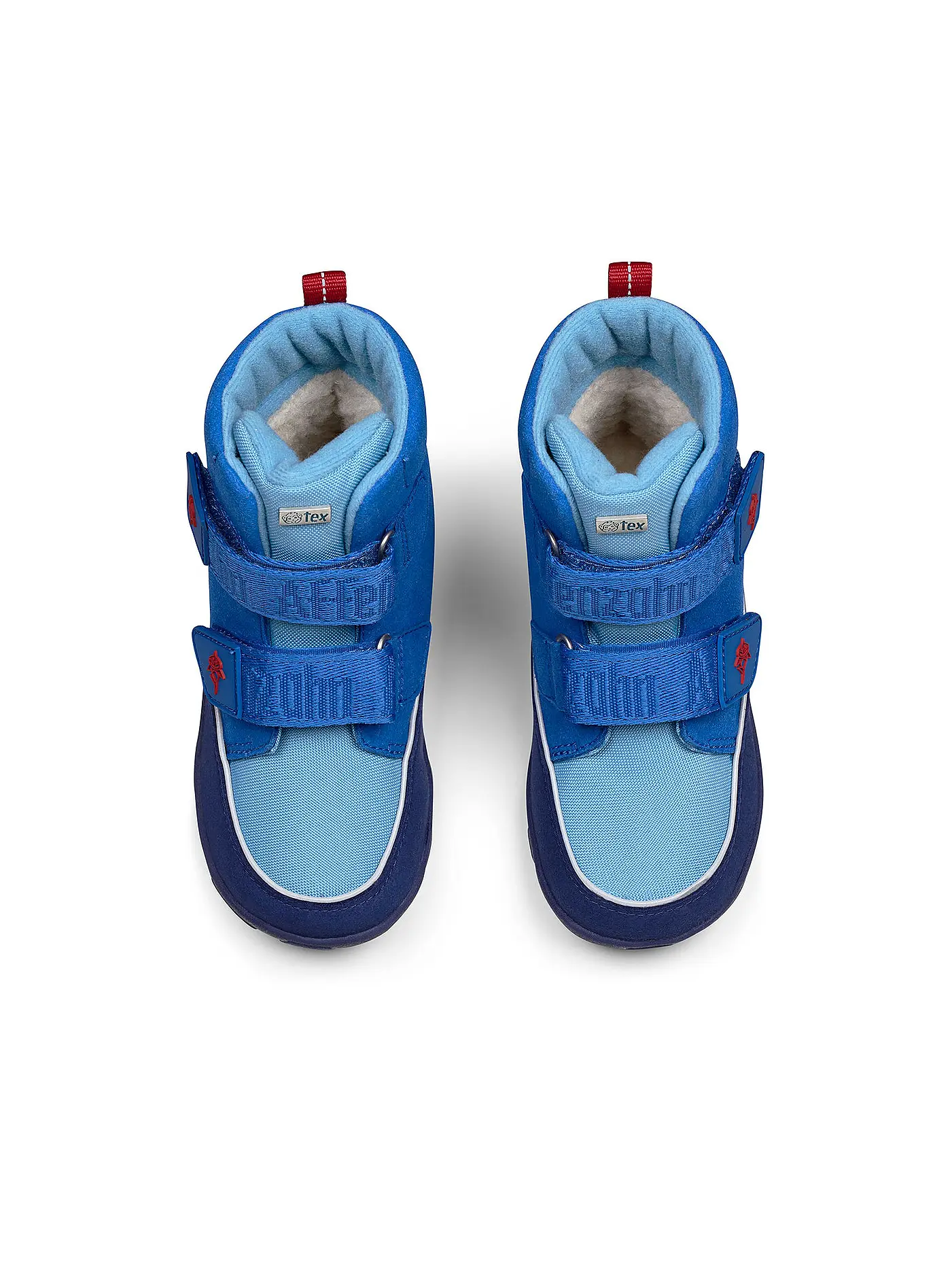 AFFENZAHN | Kinder Winterstiefel COMFY HAI | blau
