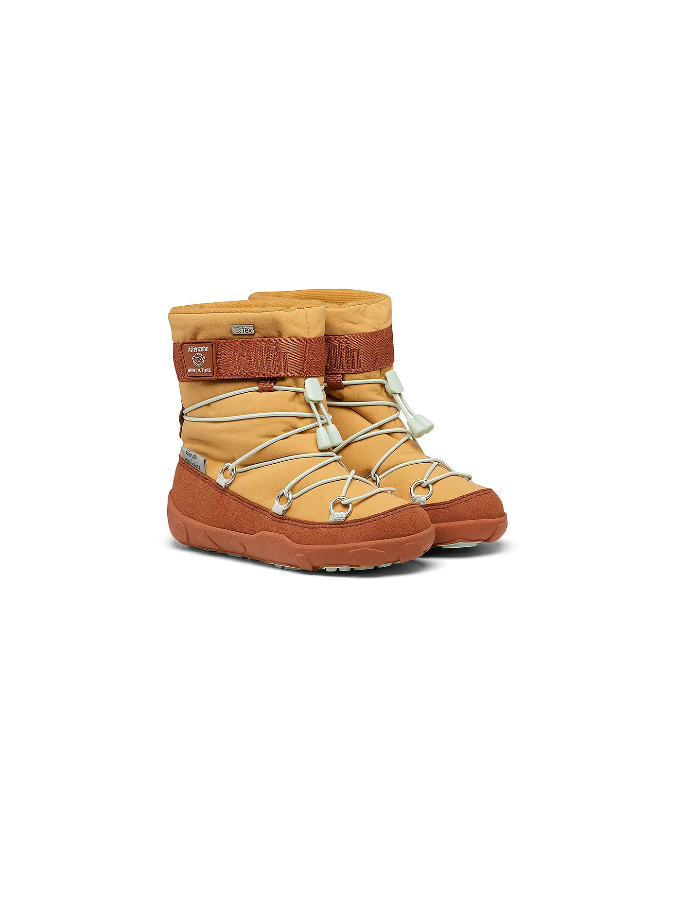 AFFENZAHN | Kinder Winterstiefel SNOWY  MINI A TURE TIGER | beige