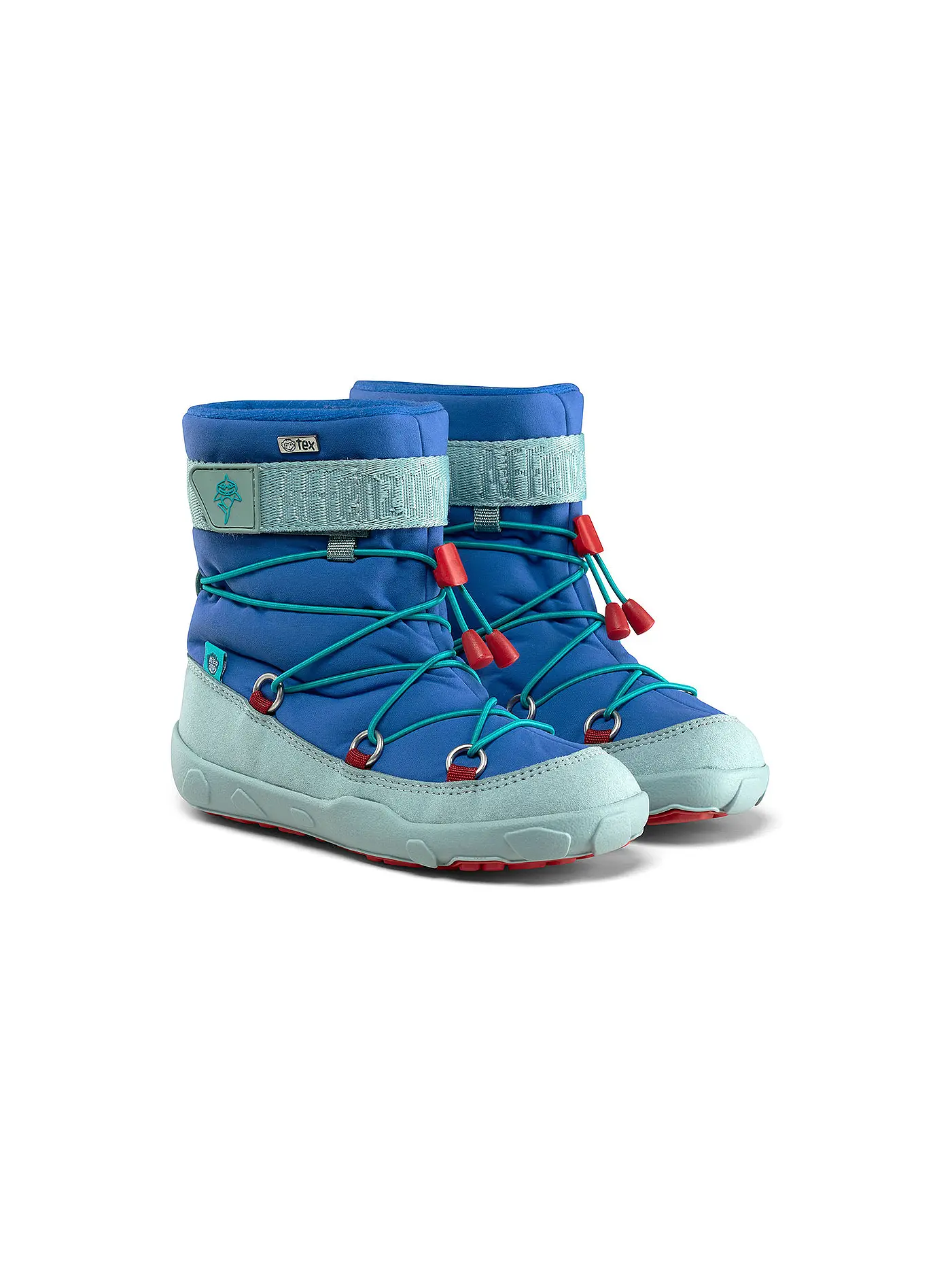 AFFENZAHN | Kinder Winterstiefel SNOWY HAI | blau