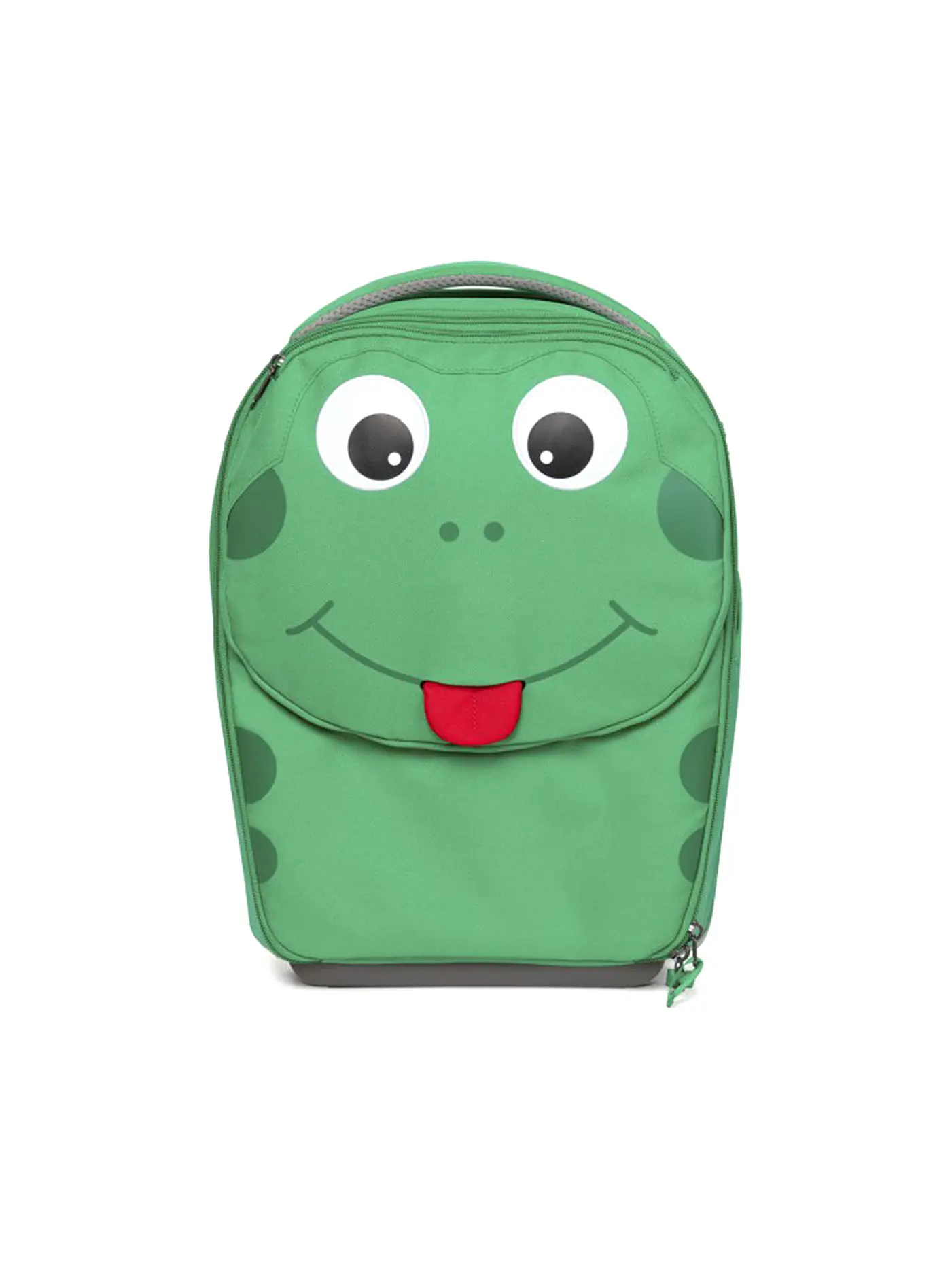AFFENZAHN | Kinder-Trolley "Finn Frosch" | grün