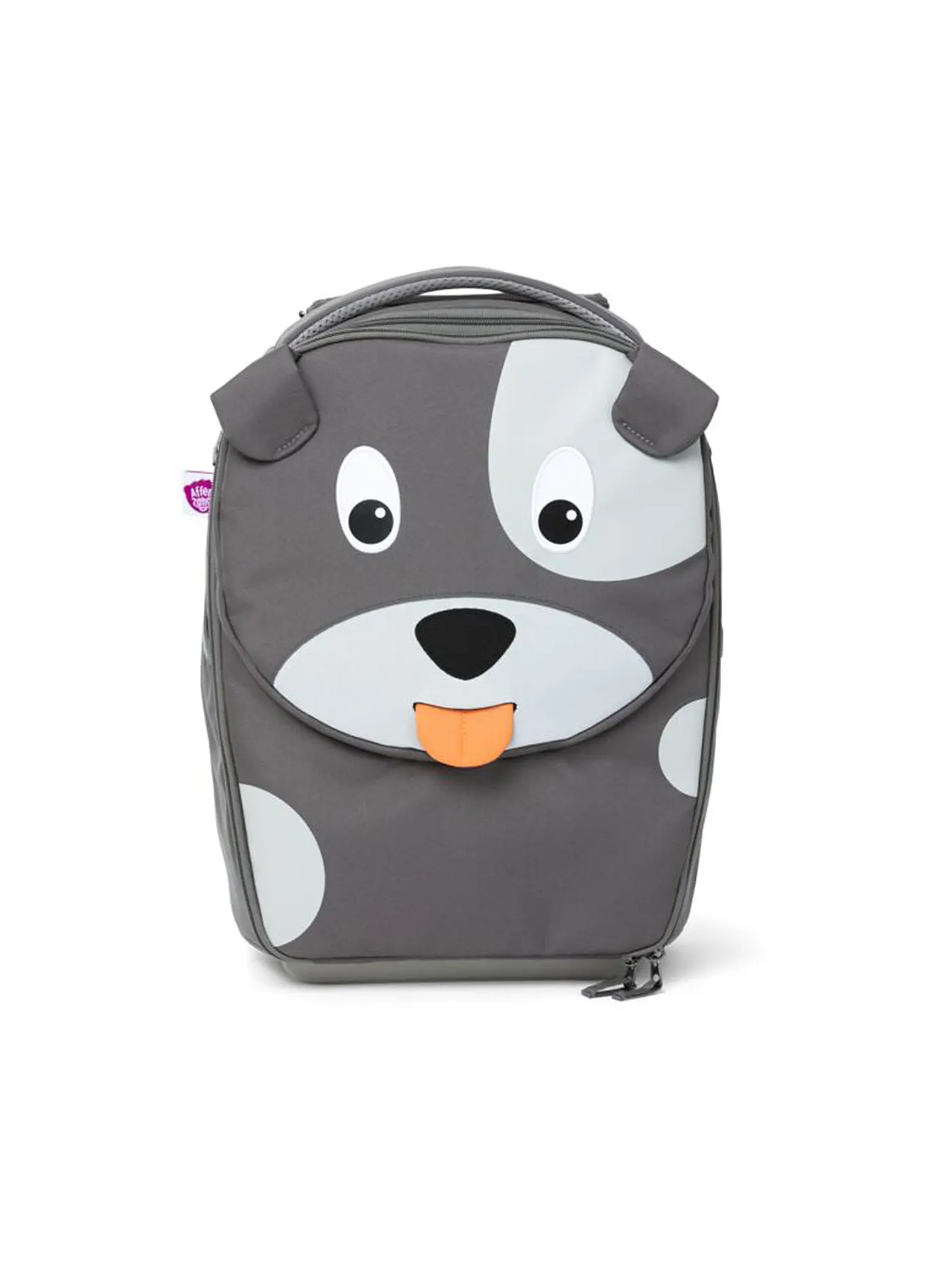 AFFENZAHN | Kindertrolley "Reise Freund - Eluise Eule" | grau