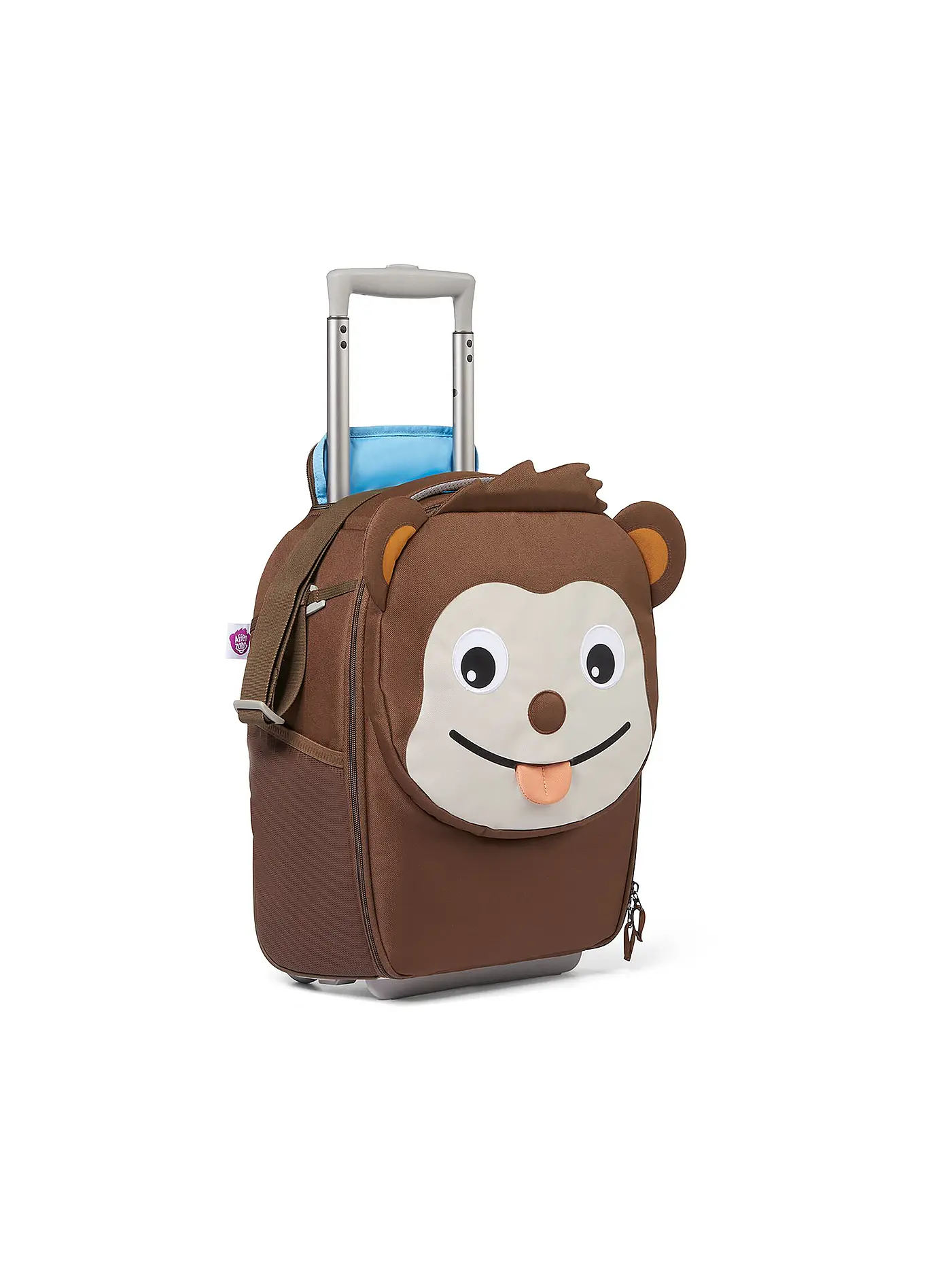 AFFENZAHN | Kindertrolley "Reise Freund - Eluise Eule" | braun