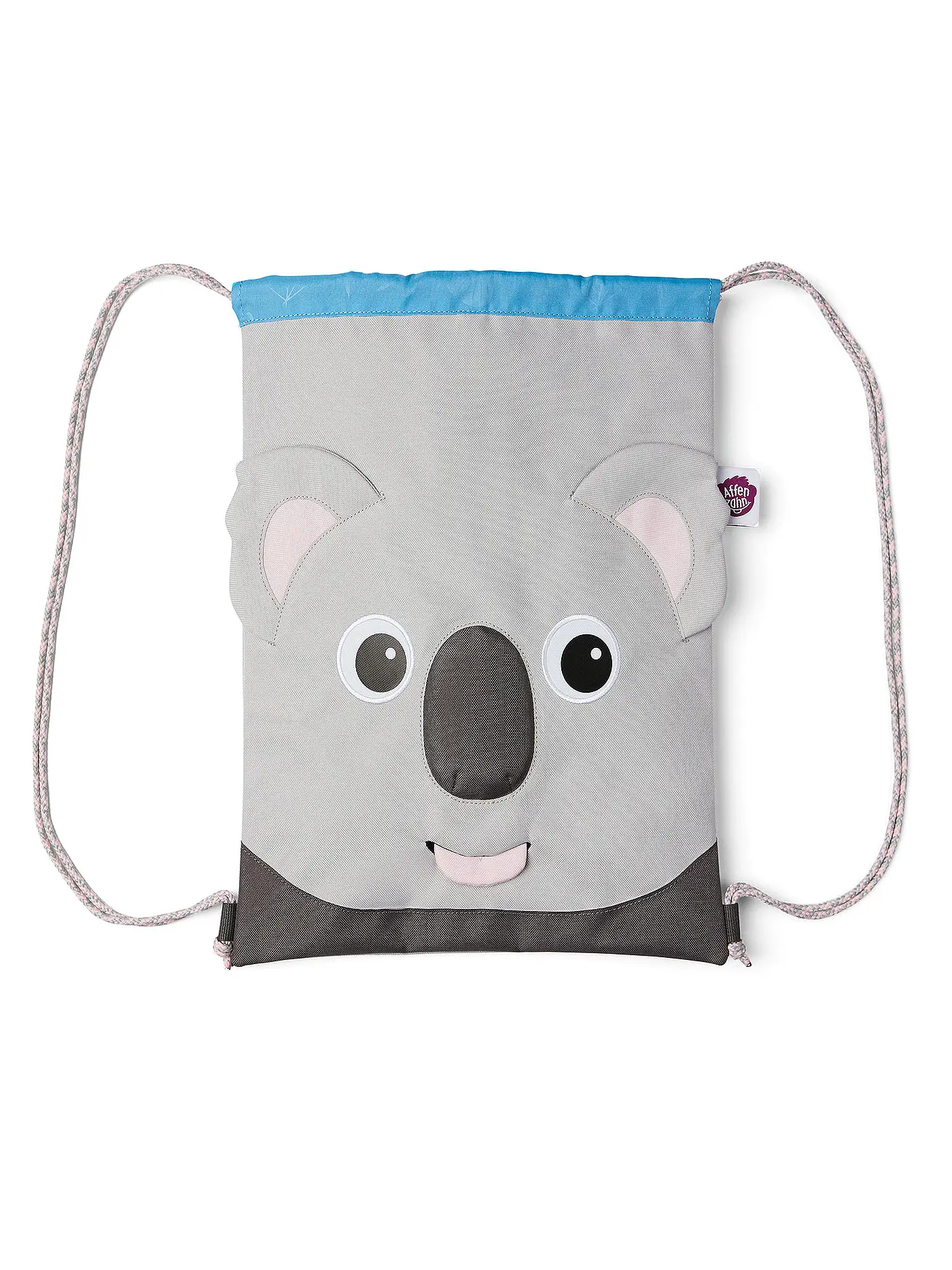 AFFENZAHN | Sportbeutel Koala | grau
