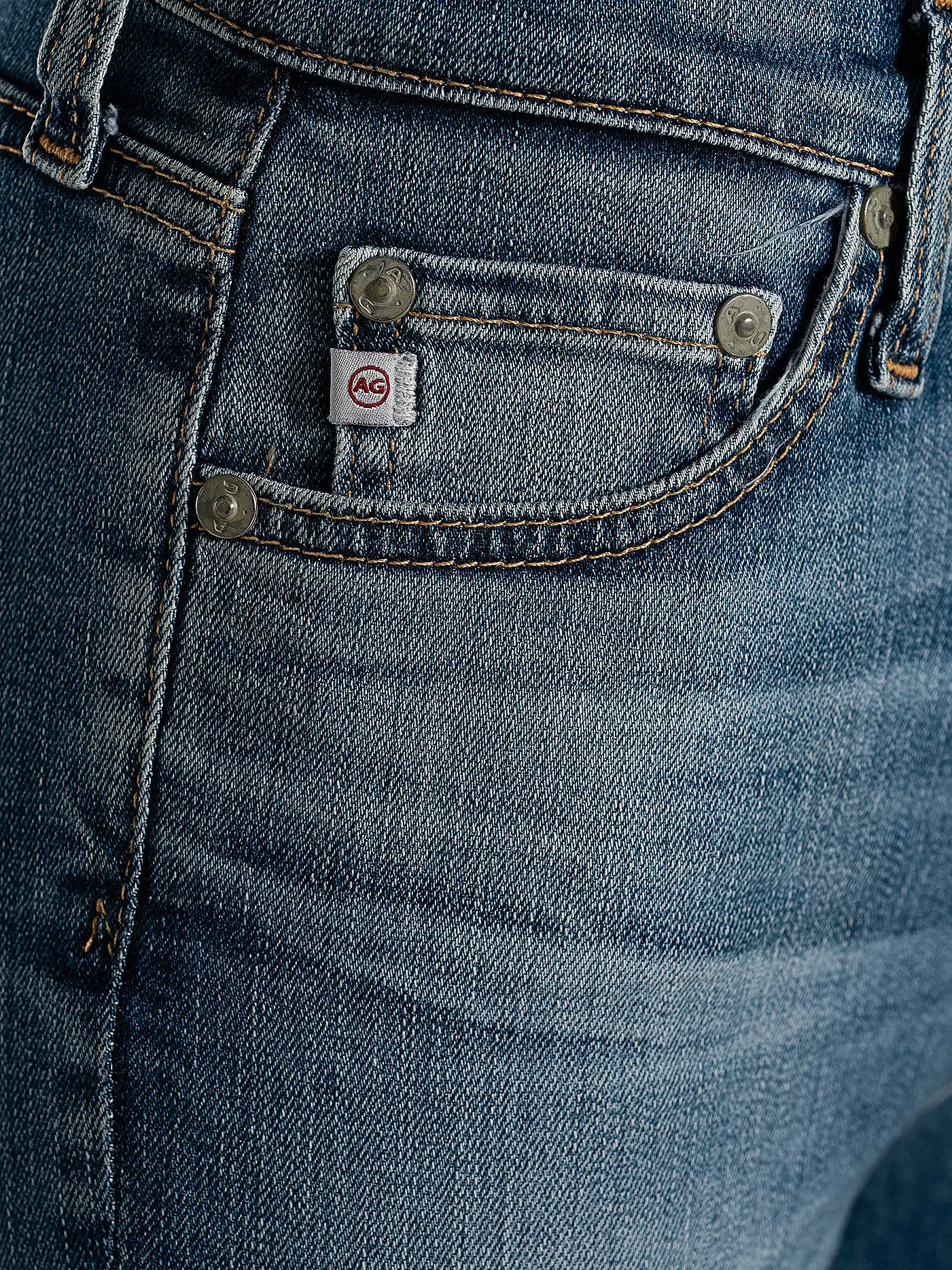 AG | Jeans Straight Fit Mari 7/8 | blau