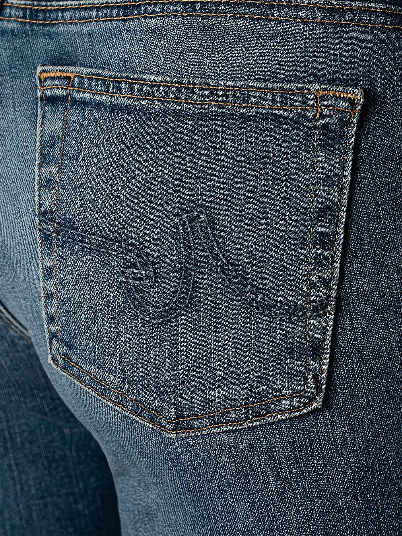 AG | Jeans Straight Fit Mari 7/8 | blau