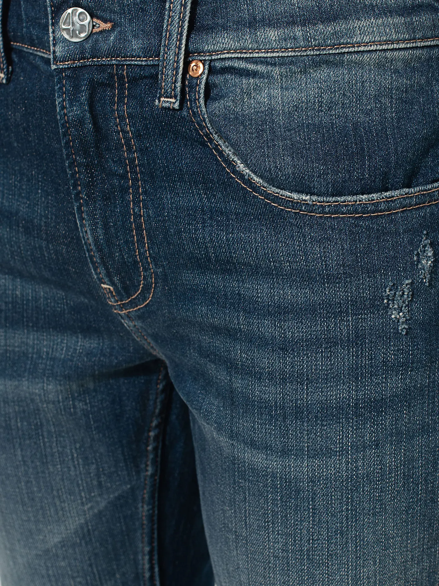 AG | Jeans Straight Girlfriend | blau