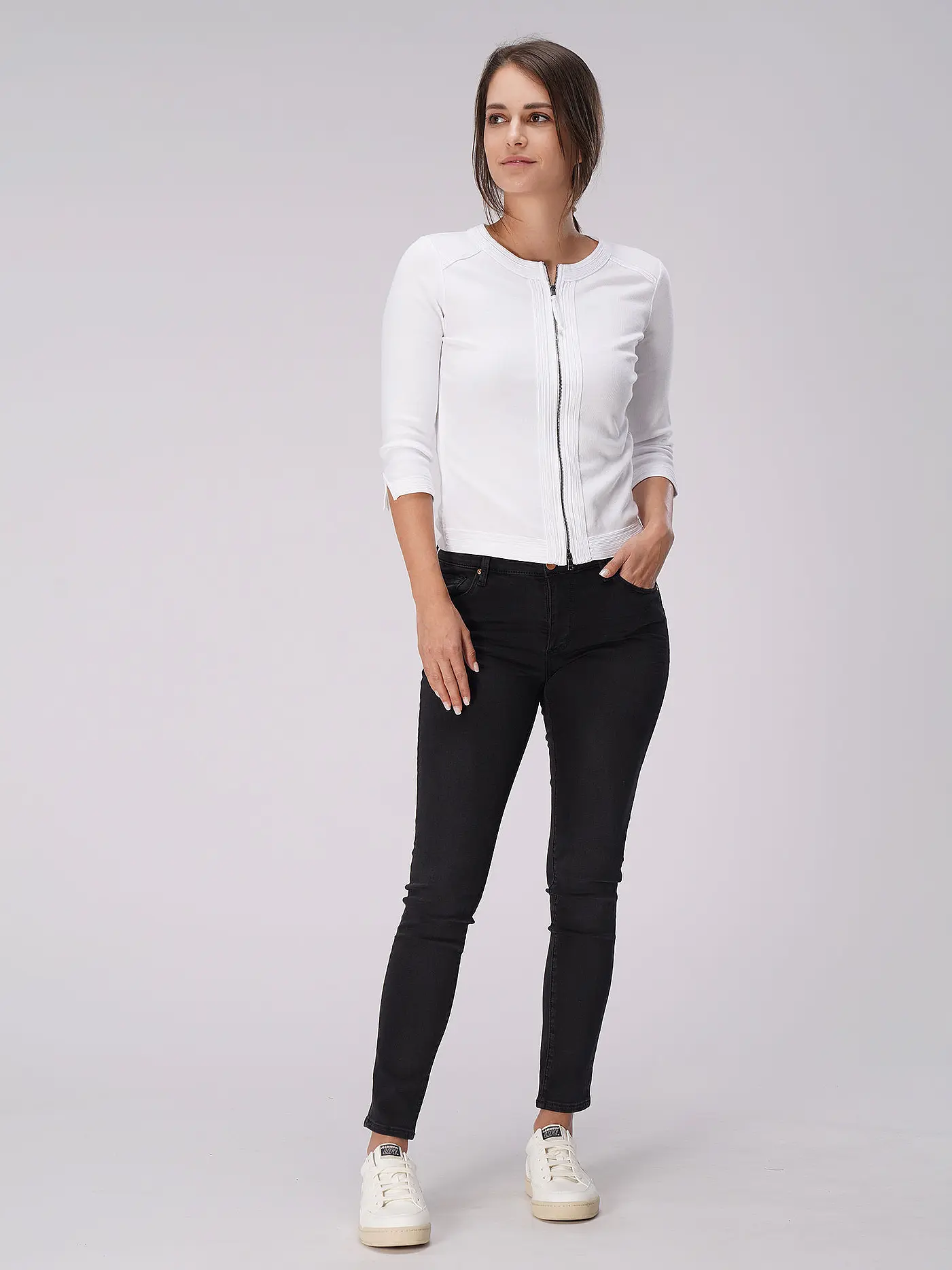 AG | Jeans Super-Skinny-Fit 7/8 "The Legging" | schwarz