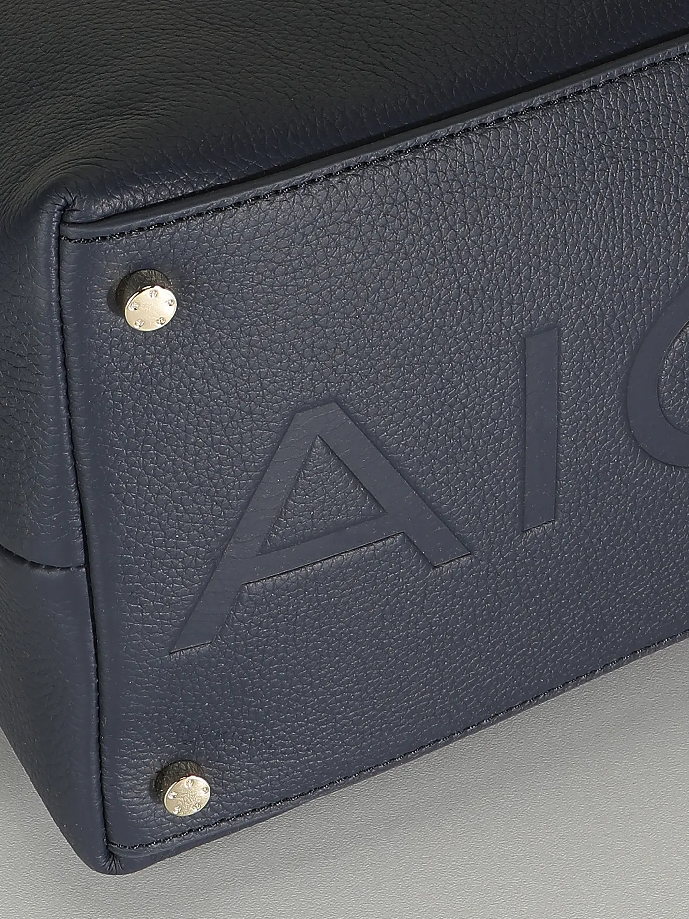 AIGNER | Ledertasche - Hobo Bag ZITA Medium | dunkelblau