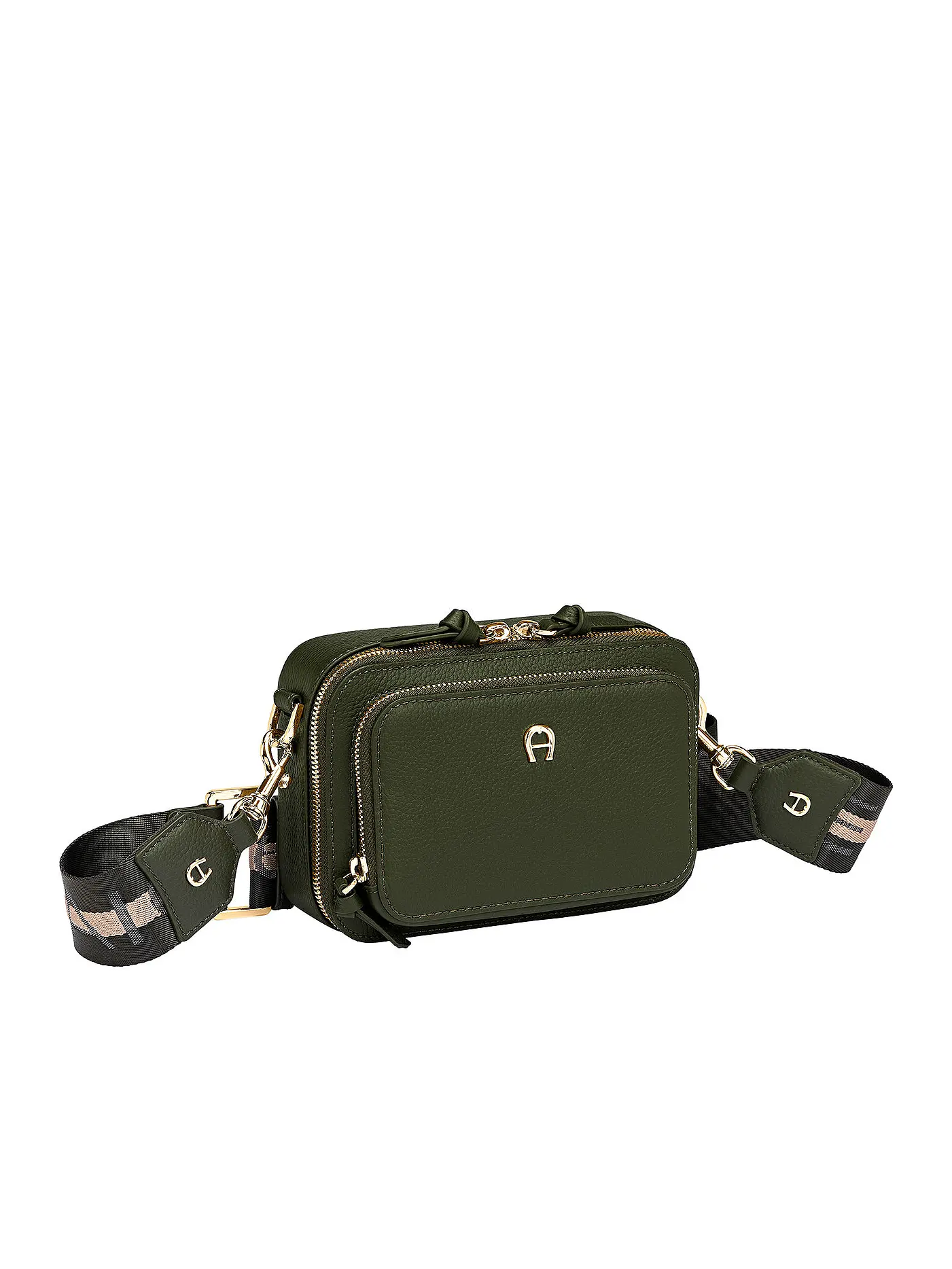 AIGNER | Ledertasche - Mini Bag ZITA Small | olive
