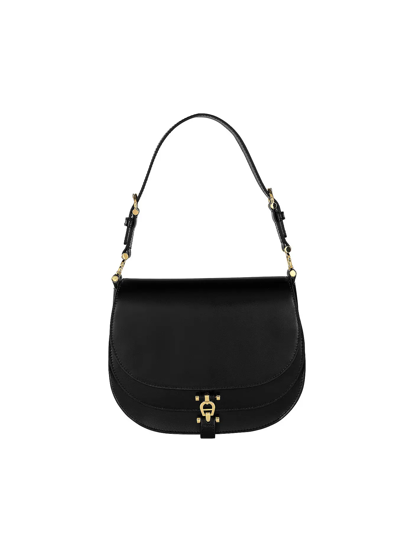 AIGNER | Ledertasche - Umhängetasche DELIA Small | schwarz