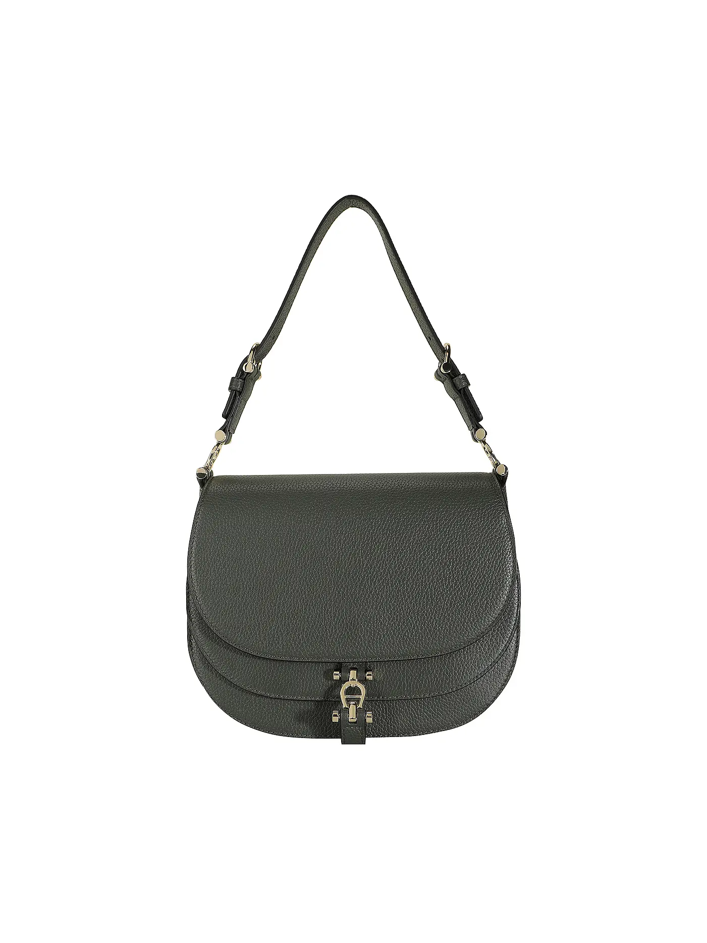 AIGNER | Ledertasche - Umhängetasche DELIA Small | olive