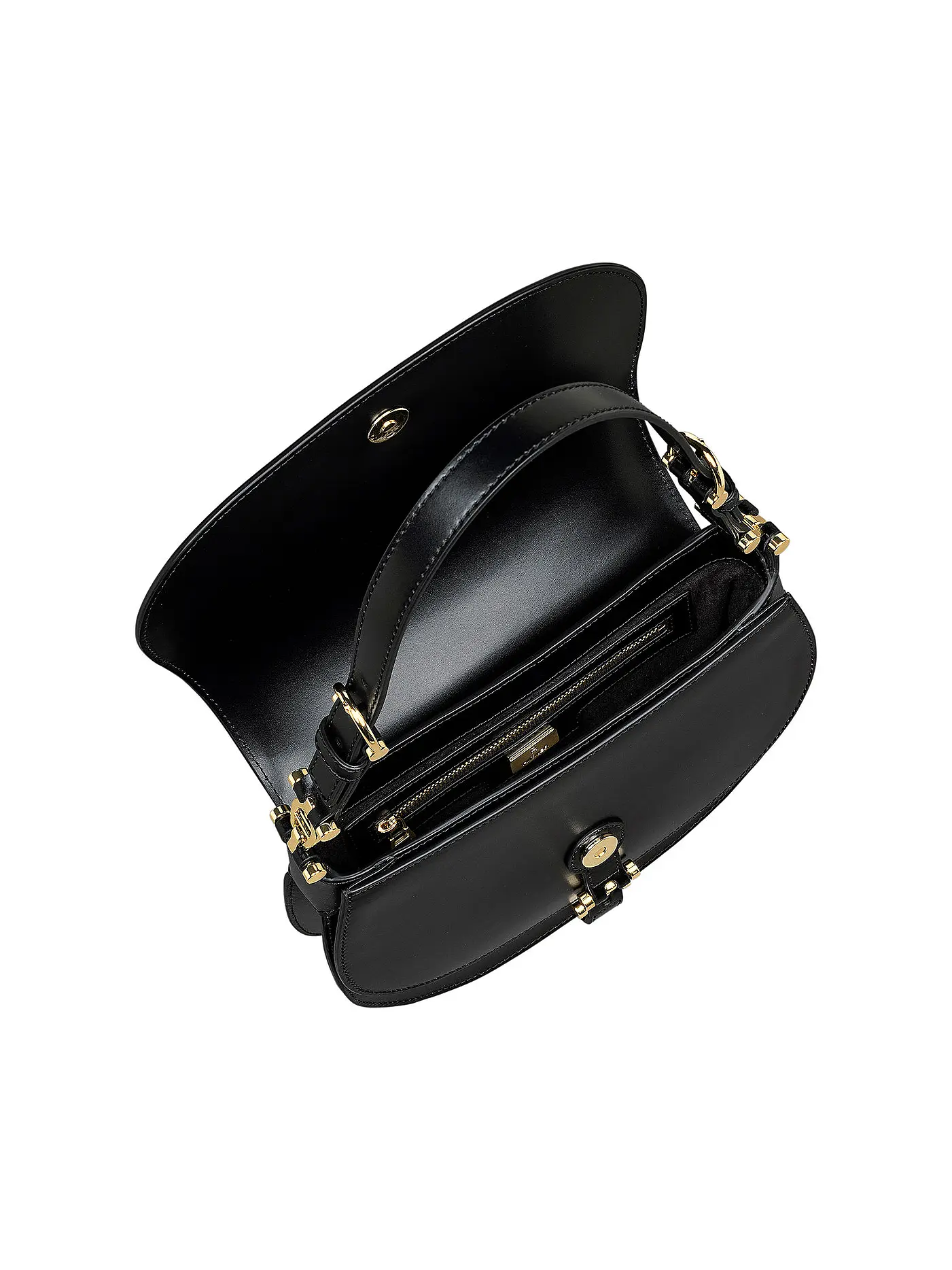 AIGNER | Ledertasche - Umhängetasche DELIA Small | schwarz