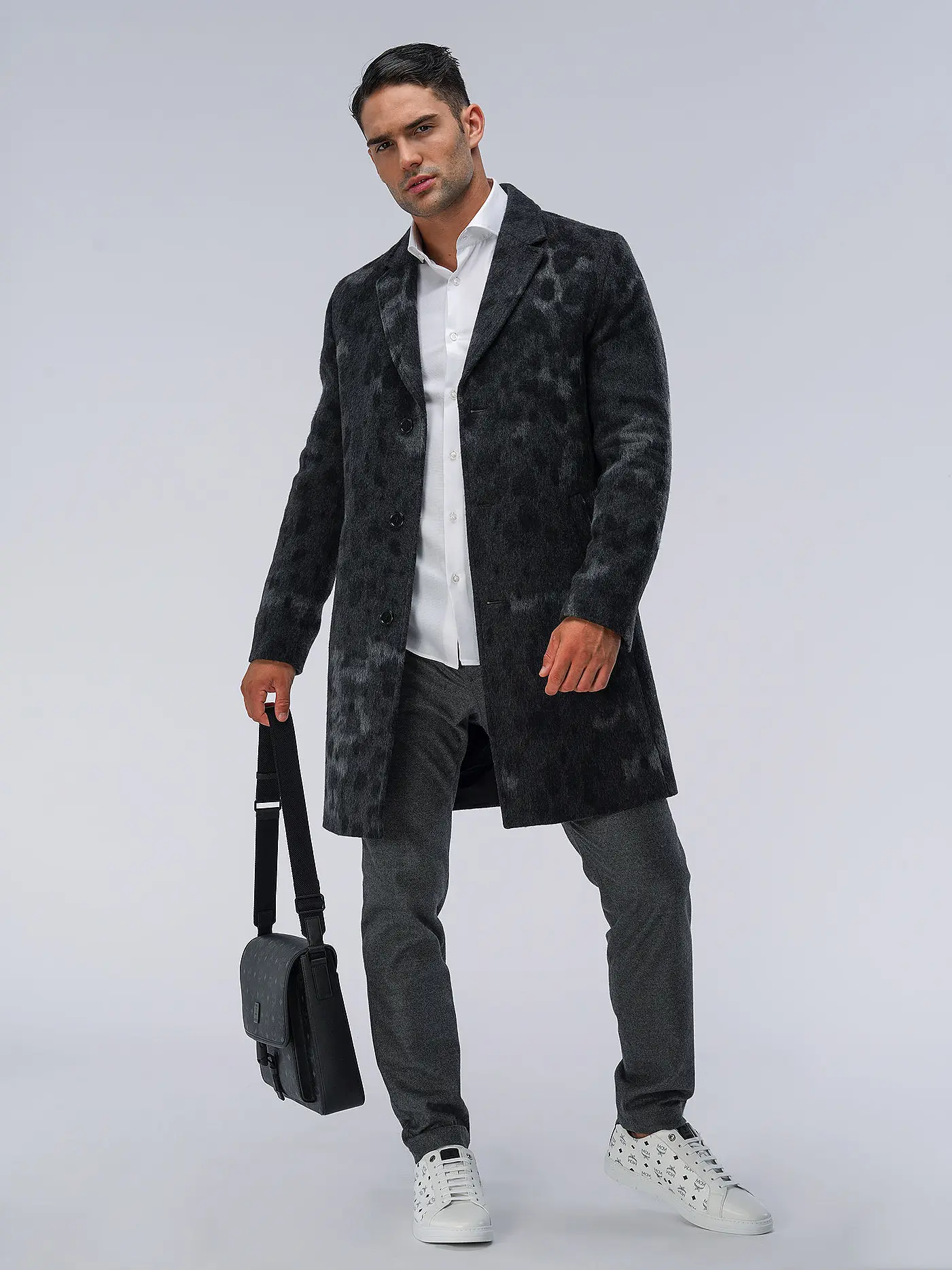 ALBERTO | Hose Slim Fit JUMP | grau