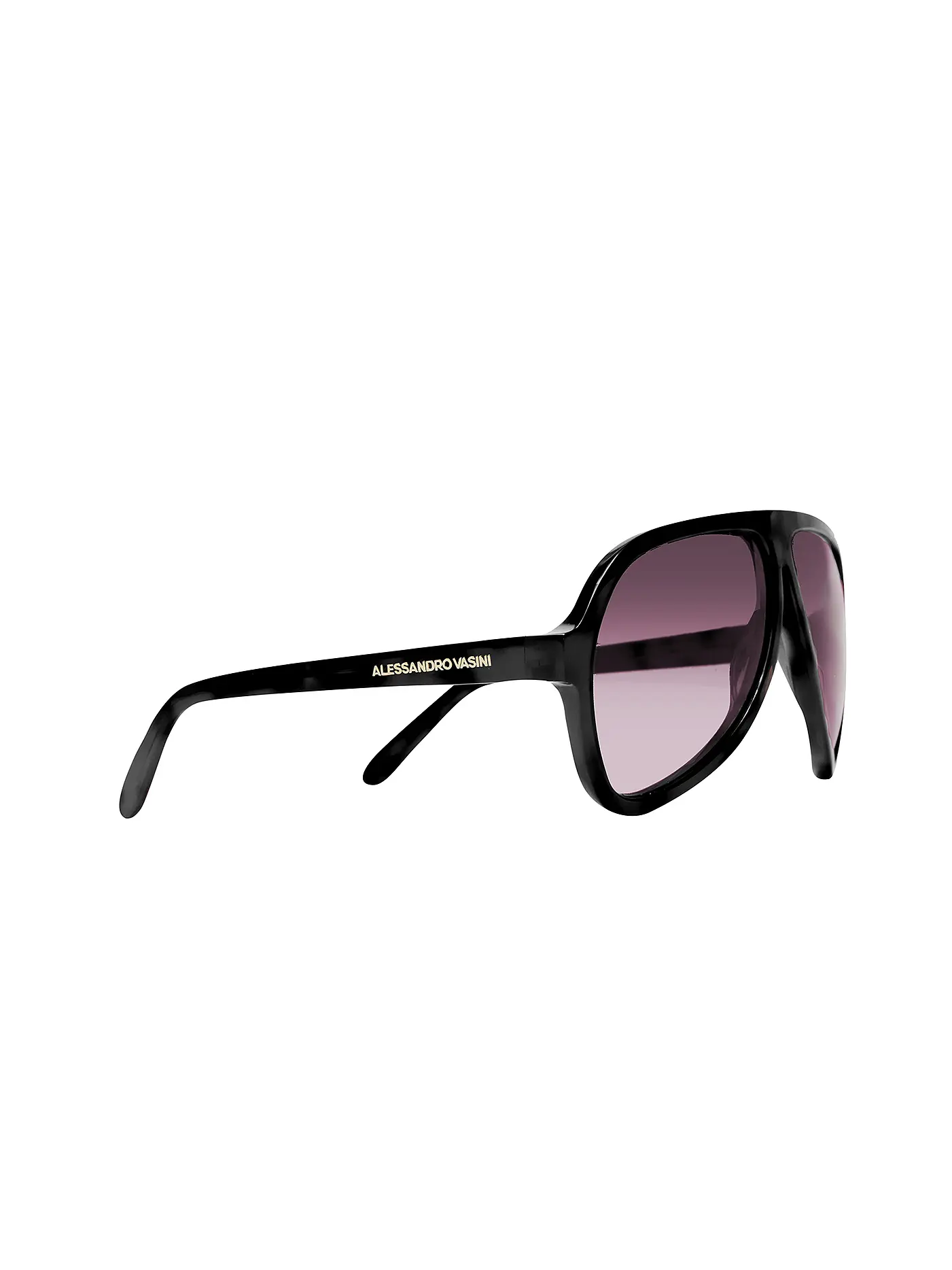 ALESSANDRO VASINI | Sonnenbrille JAMES | schwarz