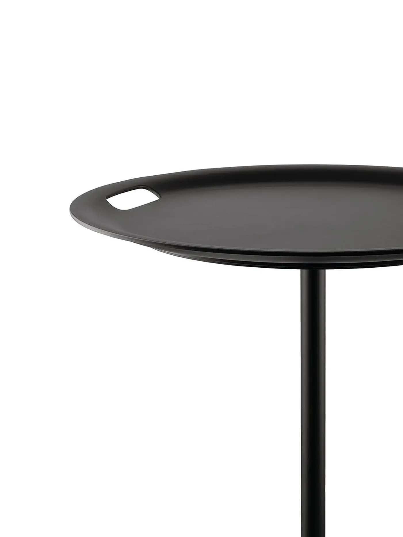 ALESSI | Beistelltisch OP-LA 52cm Schwarz | schwarz