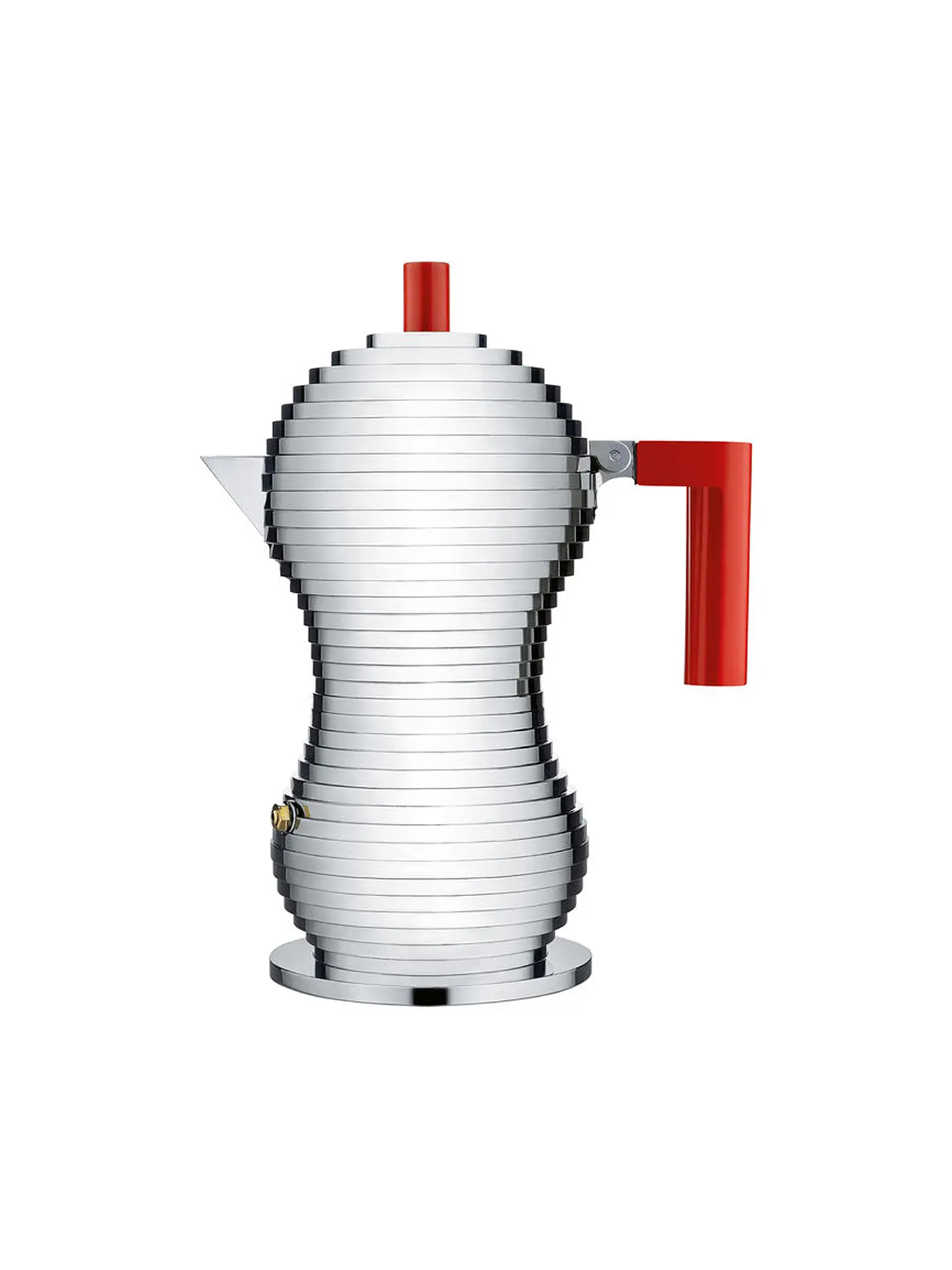 ALESSI | Espressomaschine "Pulcina" 3 Tassen | silber