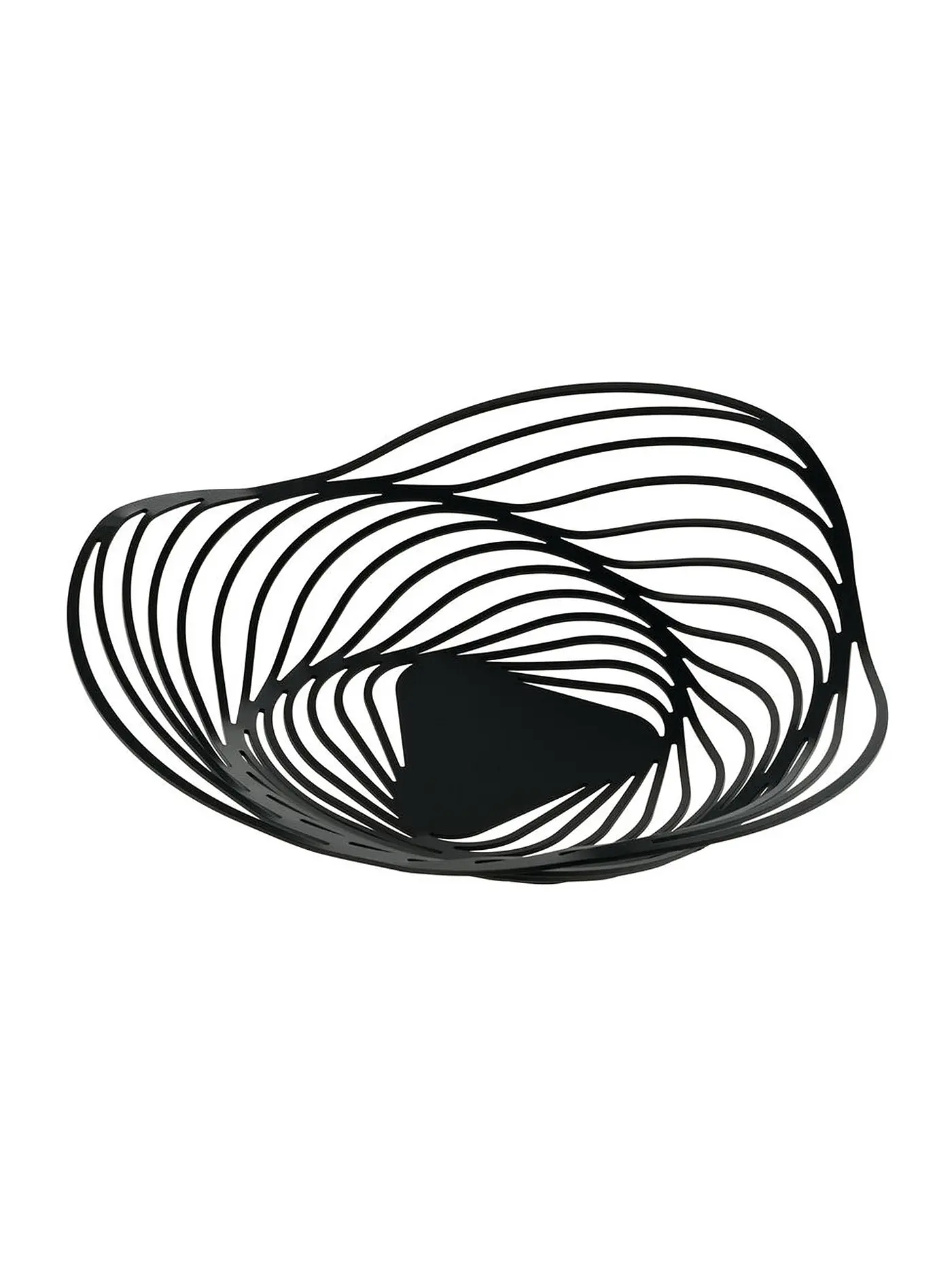 ALESSI | Obstschale Trinity 33cm | schwarz