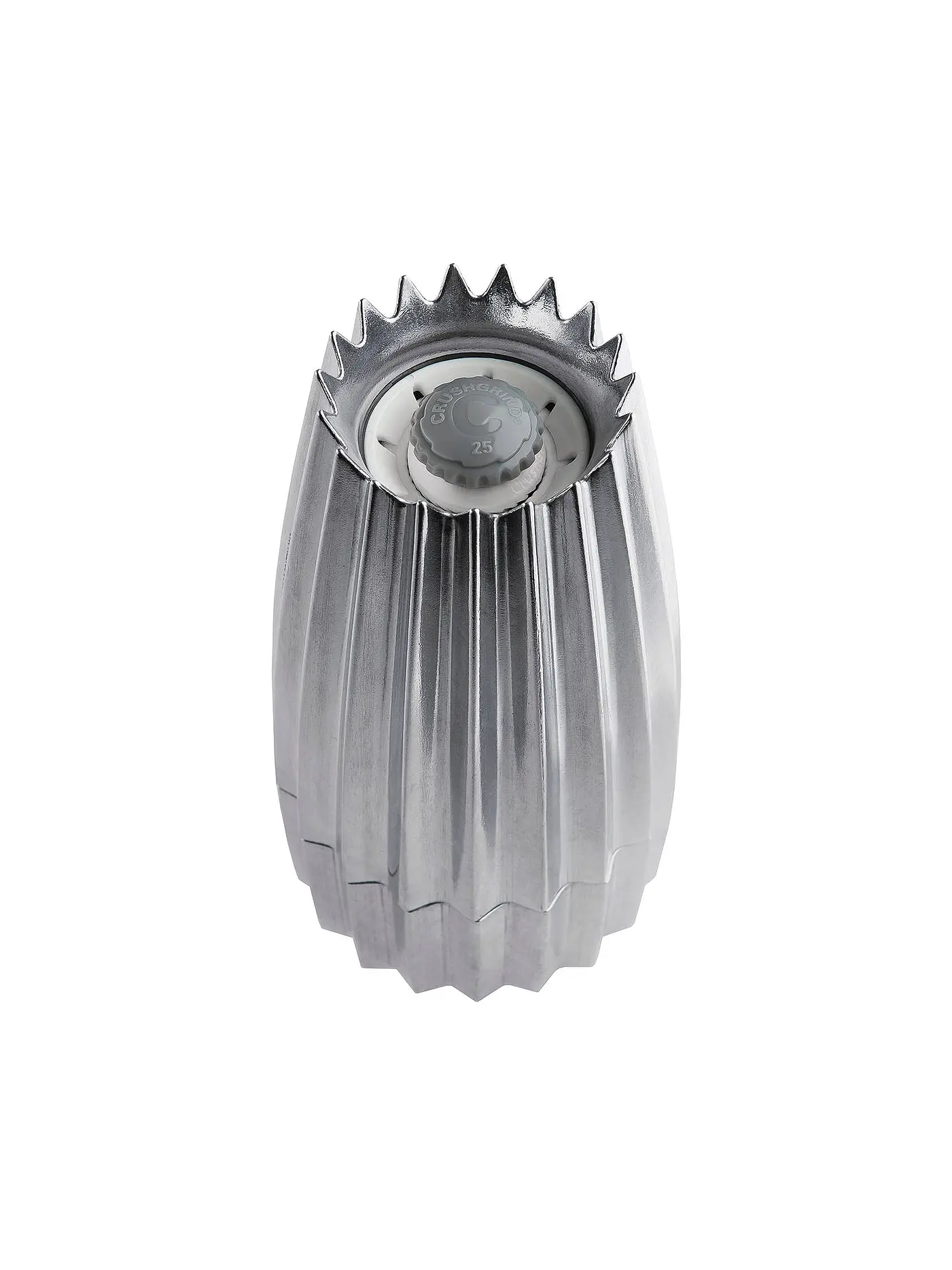 ALESSI | Salz/Pfeffer Mühle Grind 14,2cm Gussaluminium | silber