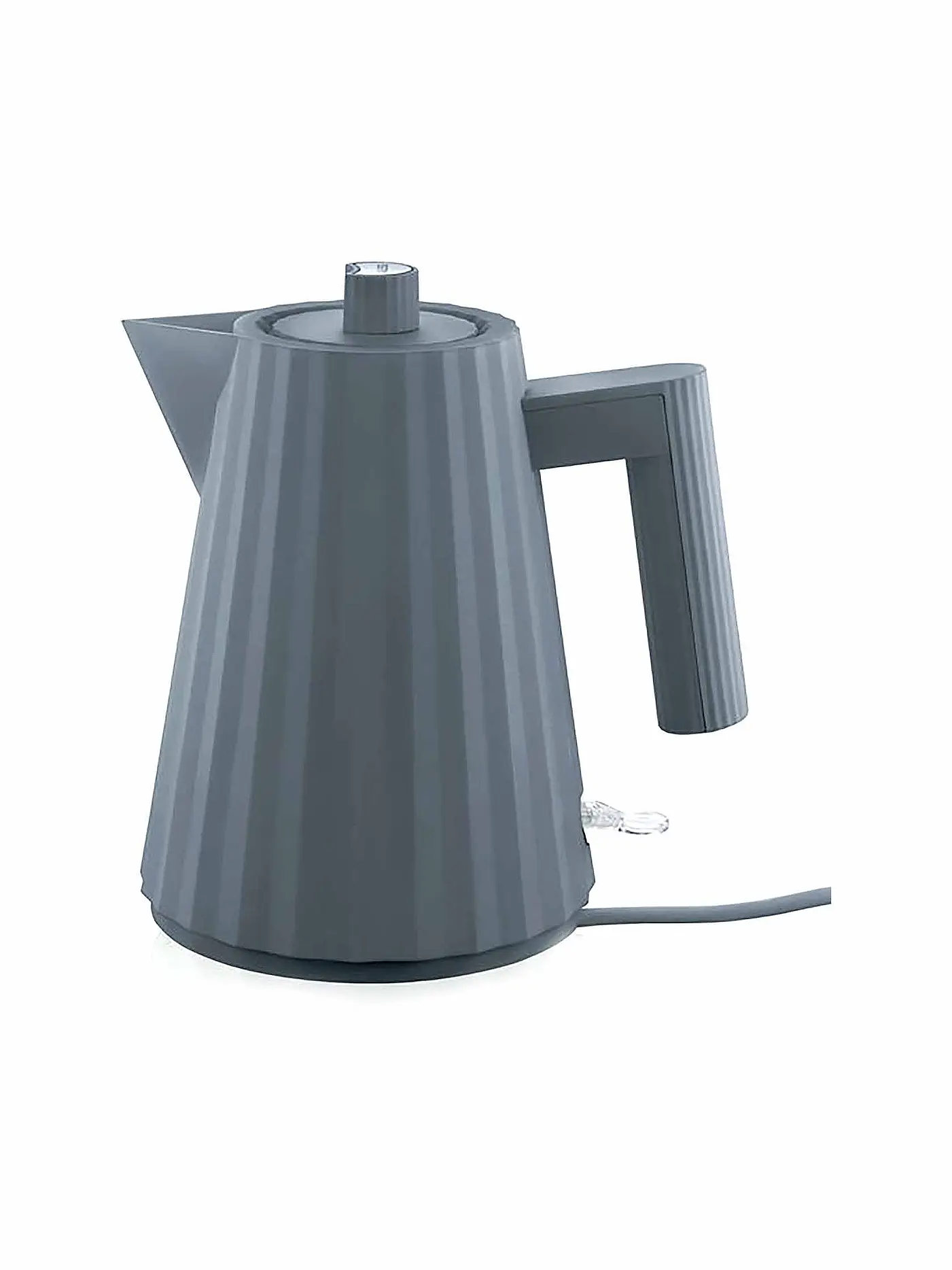 ALESSI | Wasserkocher Plisse Schwarz  MDL06/1S | grau