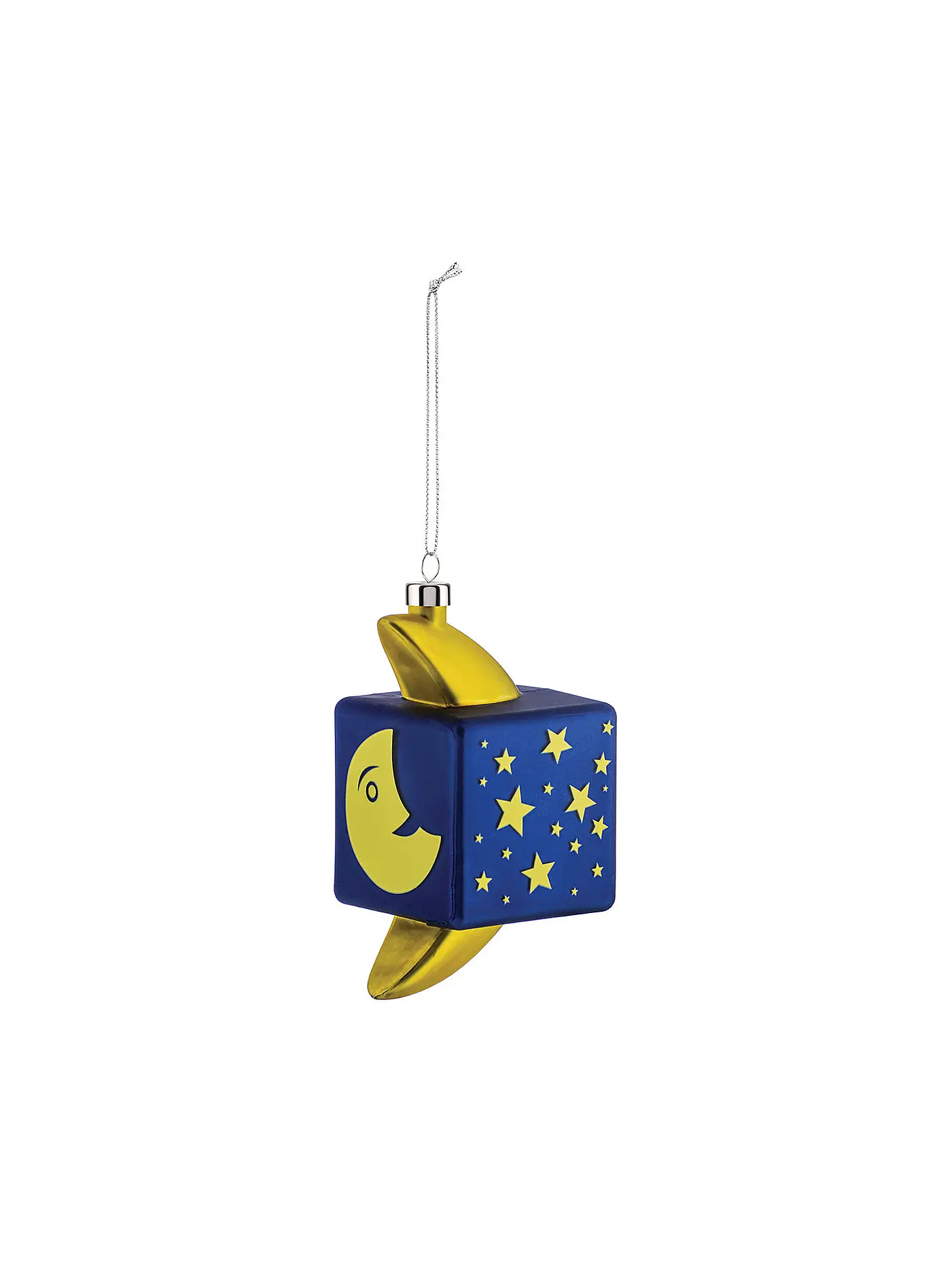 ALESSI | Weihnachtsschmuck - Weihnachts Ornament Mooncube | bunt