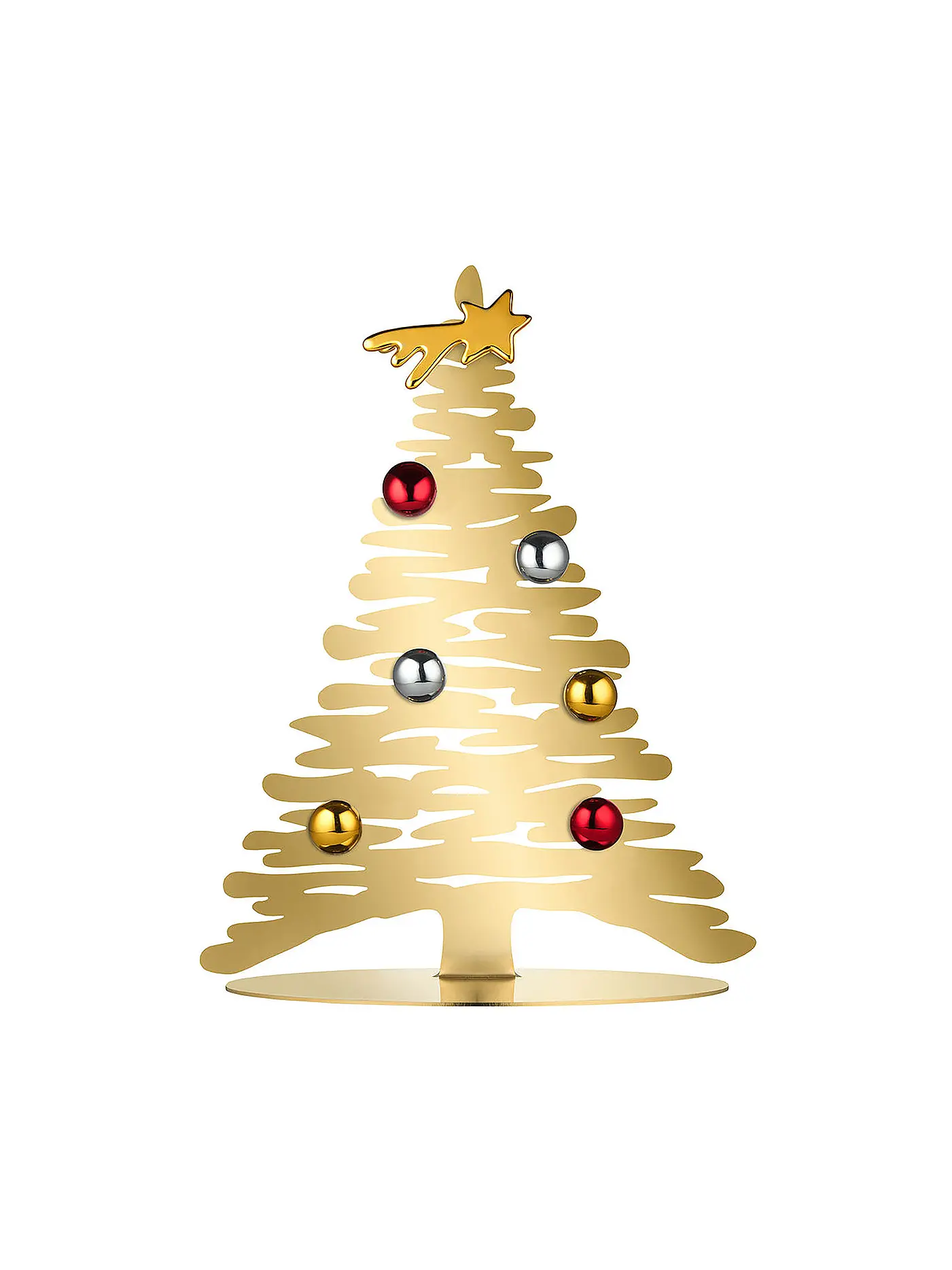 ALESSI | Weihnachtsschmuck Baum Bark | gold