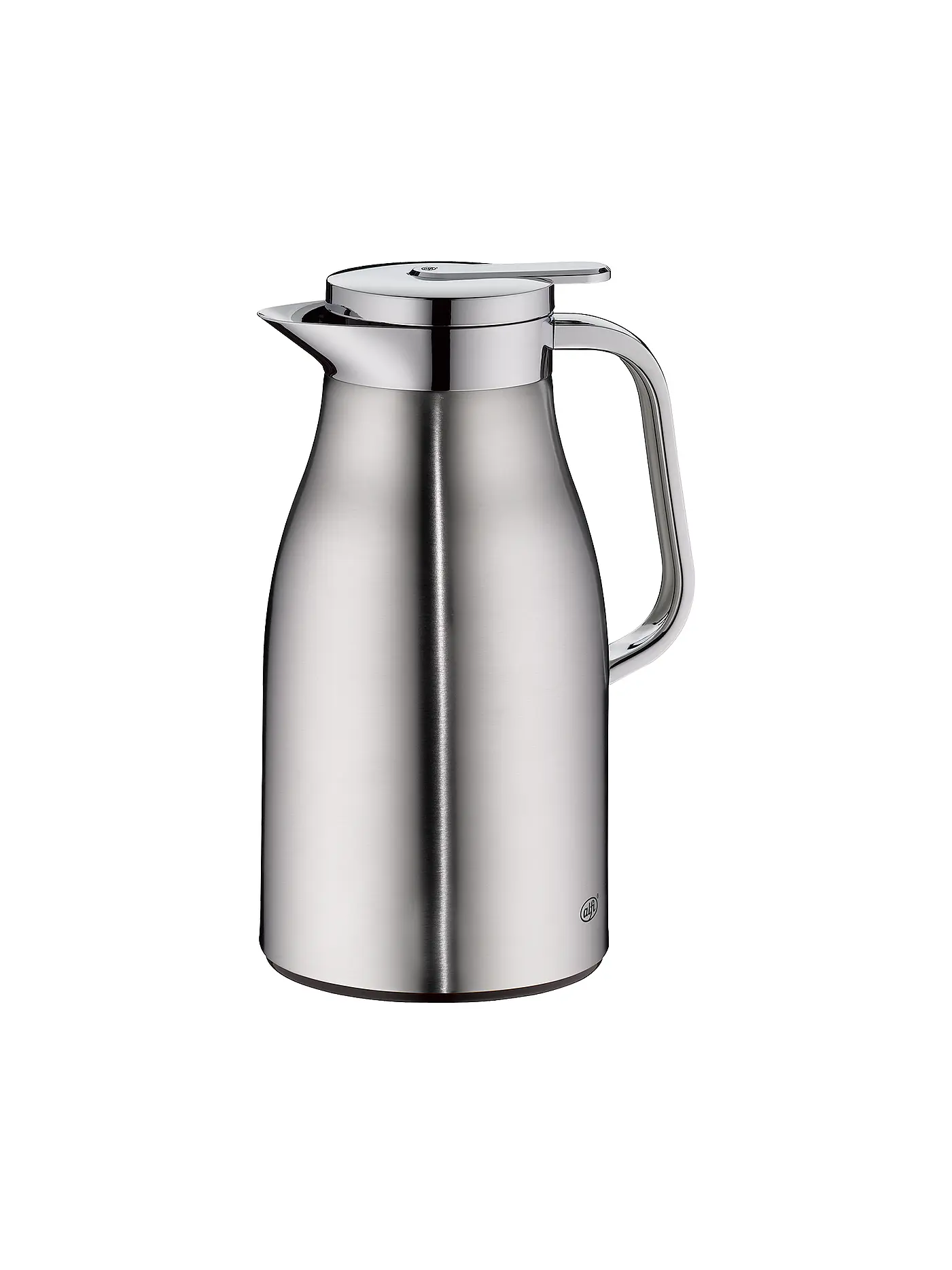 ALFI | Thermoskanne - Isolierkanne 1l SKYLINE Edelstahl Matt | silber