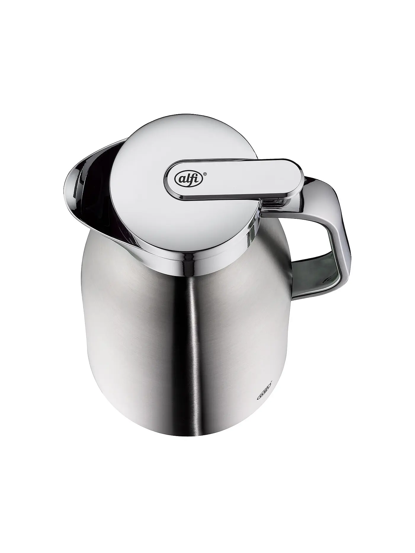 ALFI | Thermoskanne - Isolierkanne 1l SKYLINE Edelstahl Matt | silber