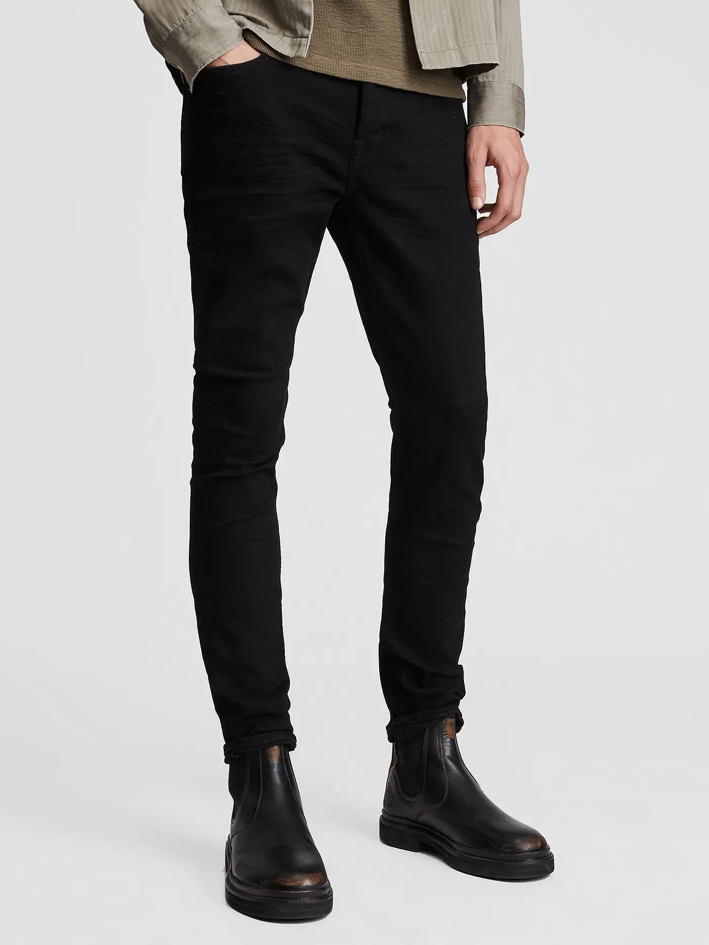 ALLSAINTS | Jeans Slim Fit | schwarz