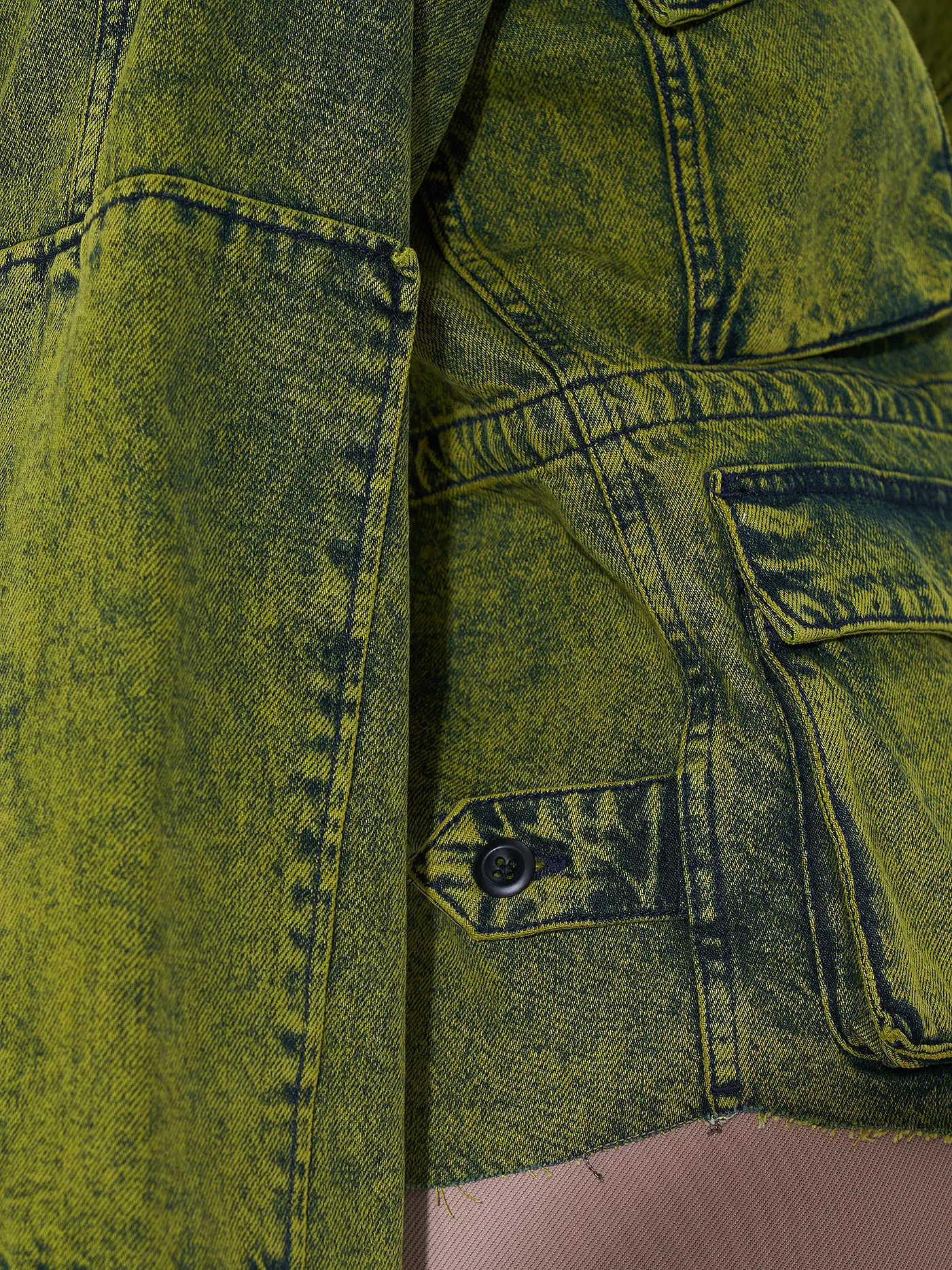 ALLSAINTS | Jeansjacke FINCH MILITARY | grün