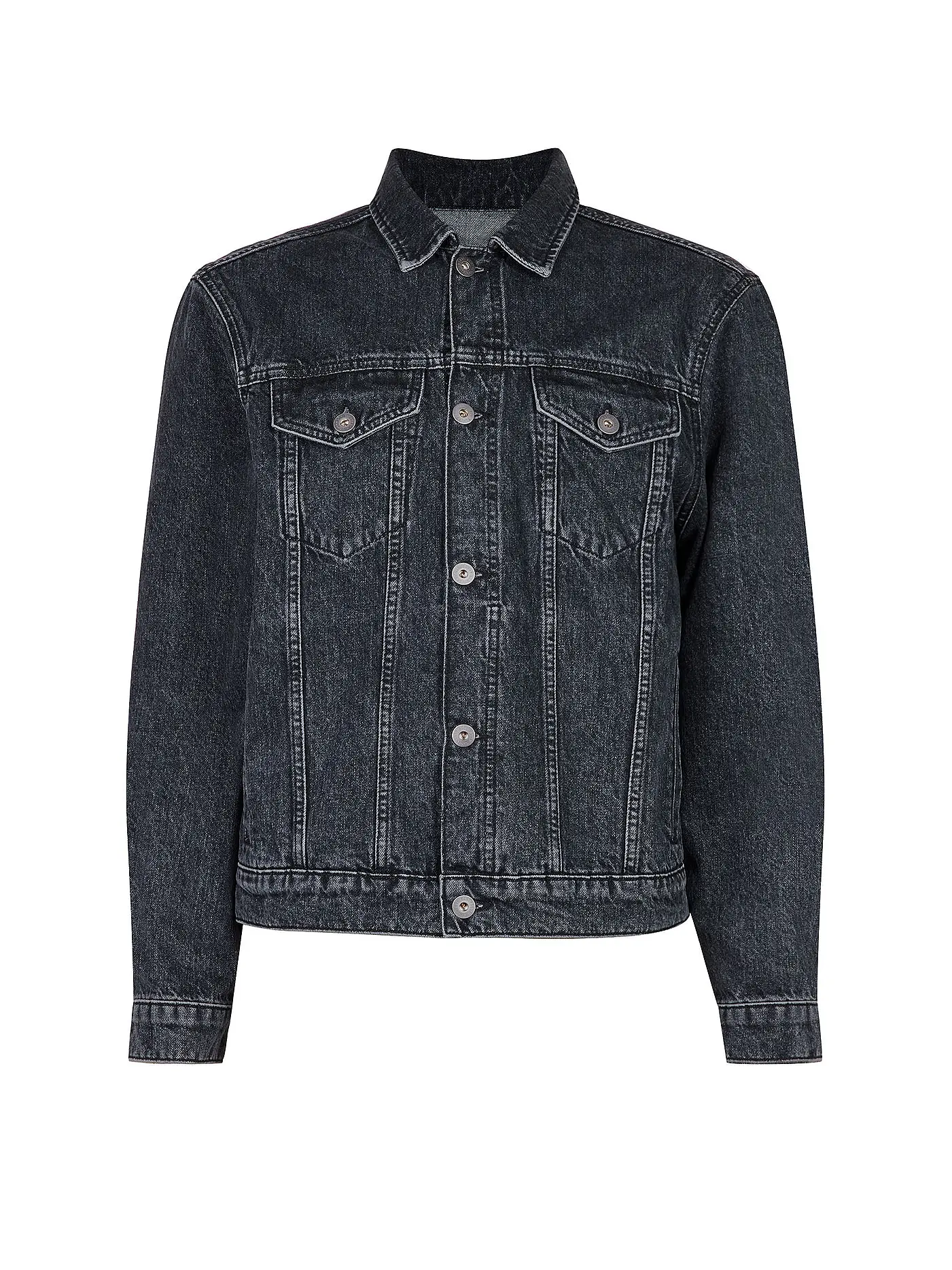 ALLSAINTS | Jeansjacke MONZA | schwarz