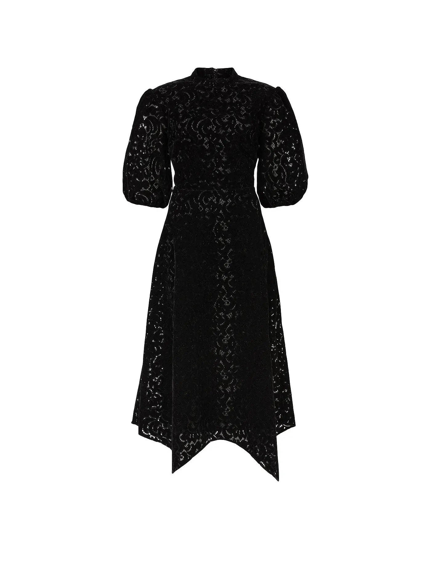 ALLSAINTS | Midikleid CAMILA LACE | schwarz