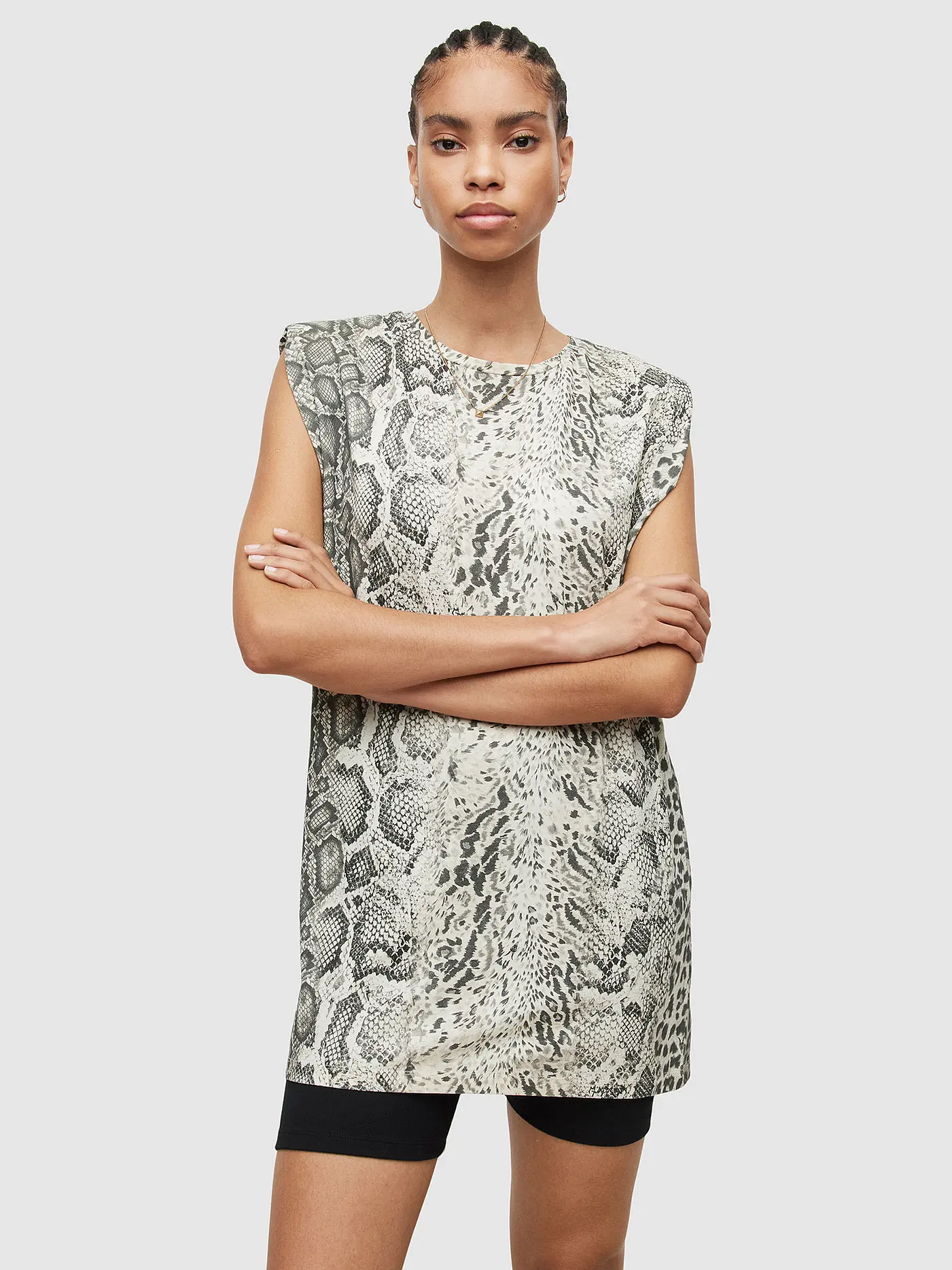 ALLSAINTS | Minikleid MIKA NOCHE TANK | weiss