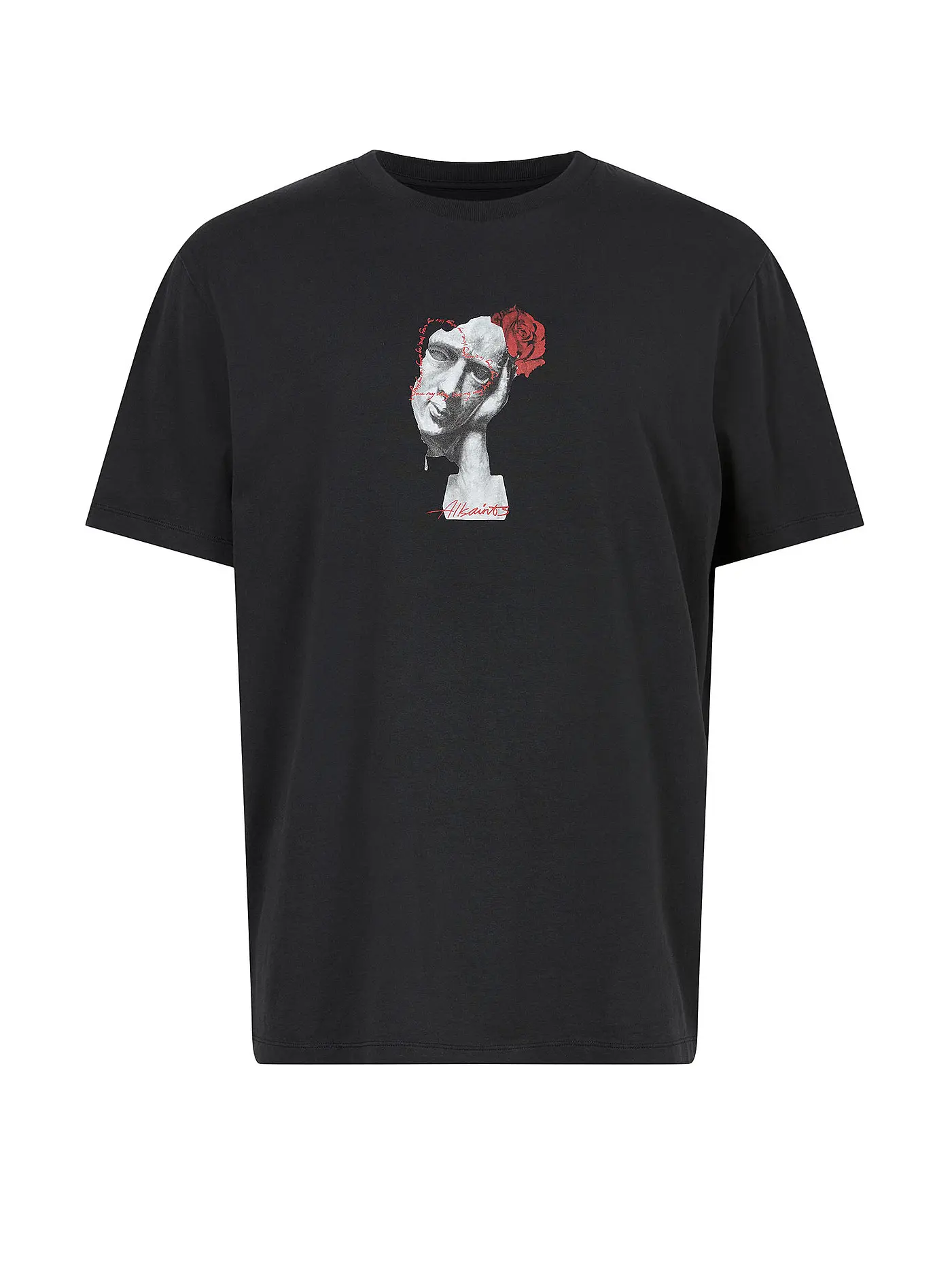 ALLSAINTS | T-Shirt HEWN | schwarz