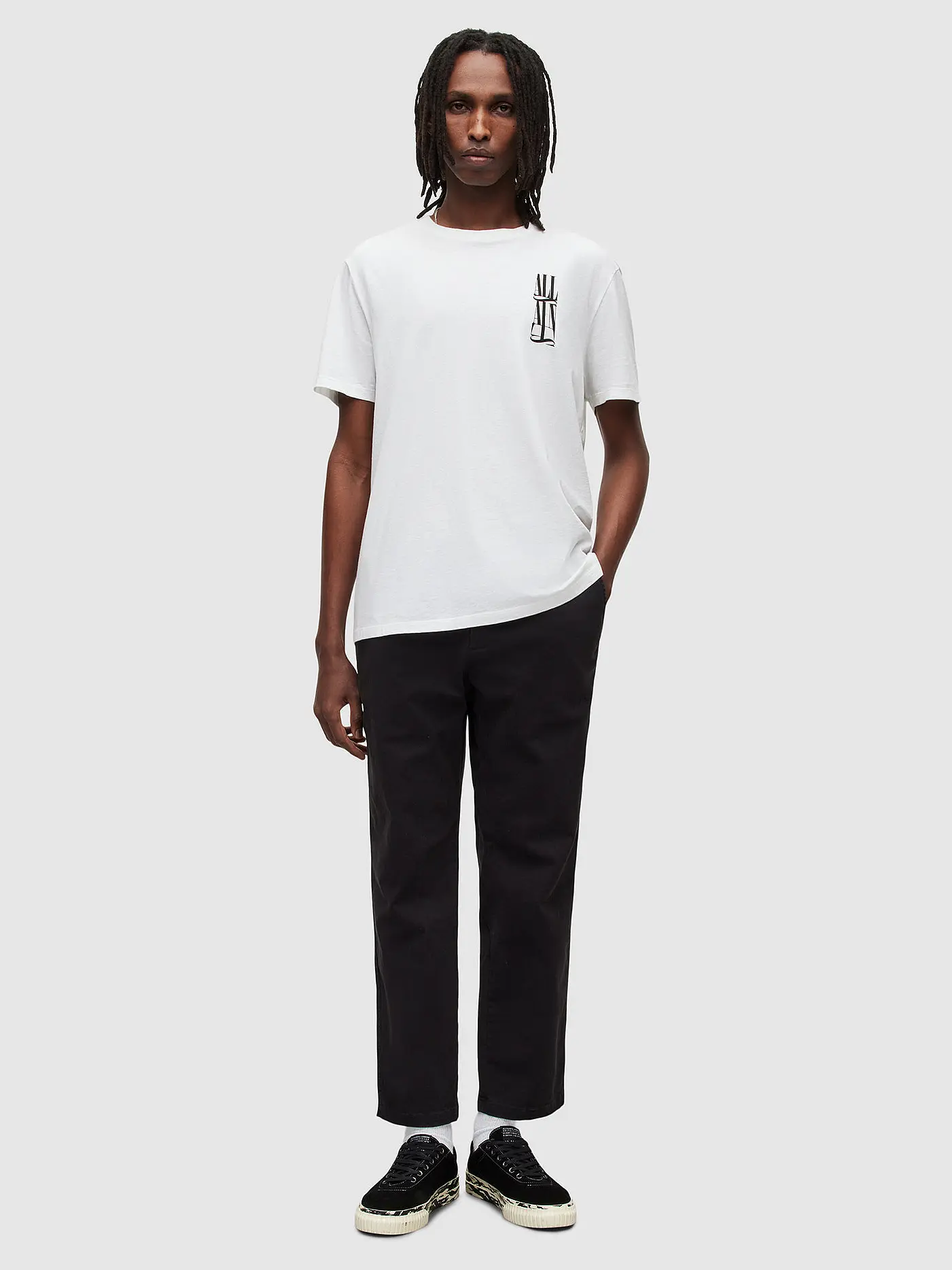 ALLSAINTS | T-Shirt SEGMENT | weiss