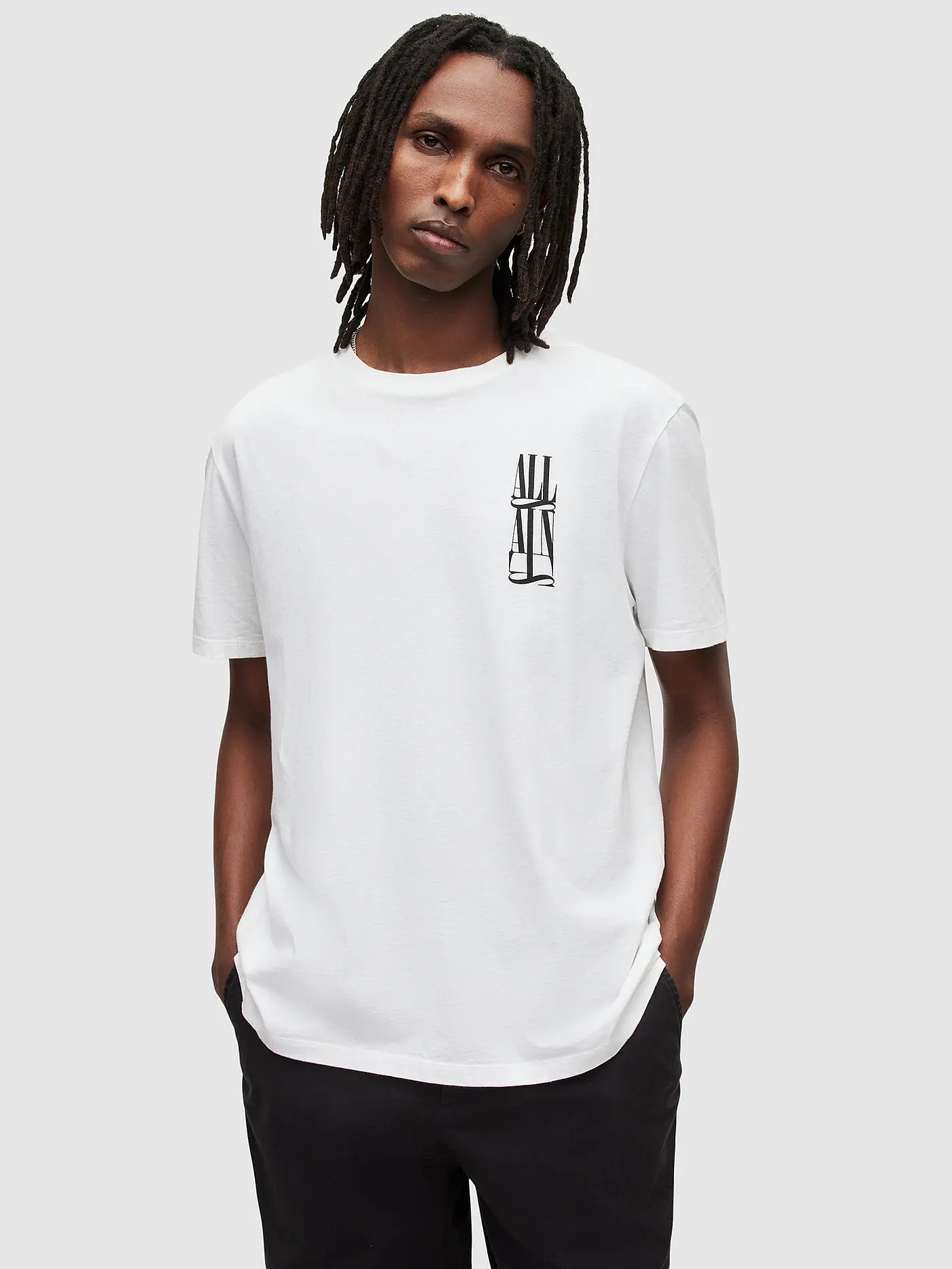 ALLSAINTS | T-Shirt SEGMENT | weiss
