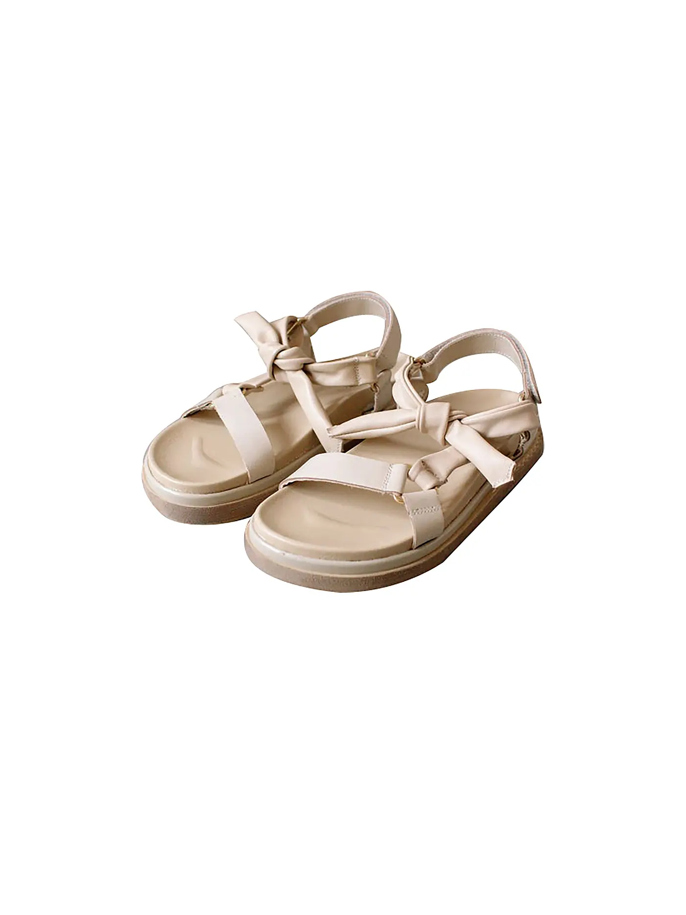 ALOHAS | Sandalen Tied Together | beige