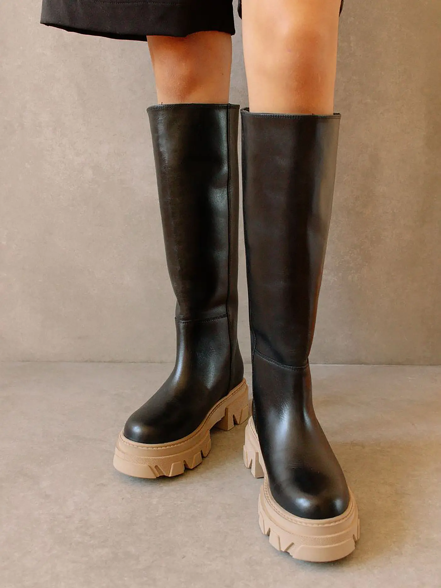 ALOHAS | Stiefel Katiuska  | schwarz