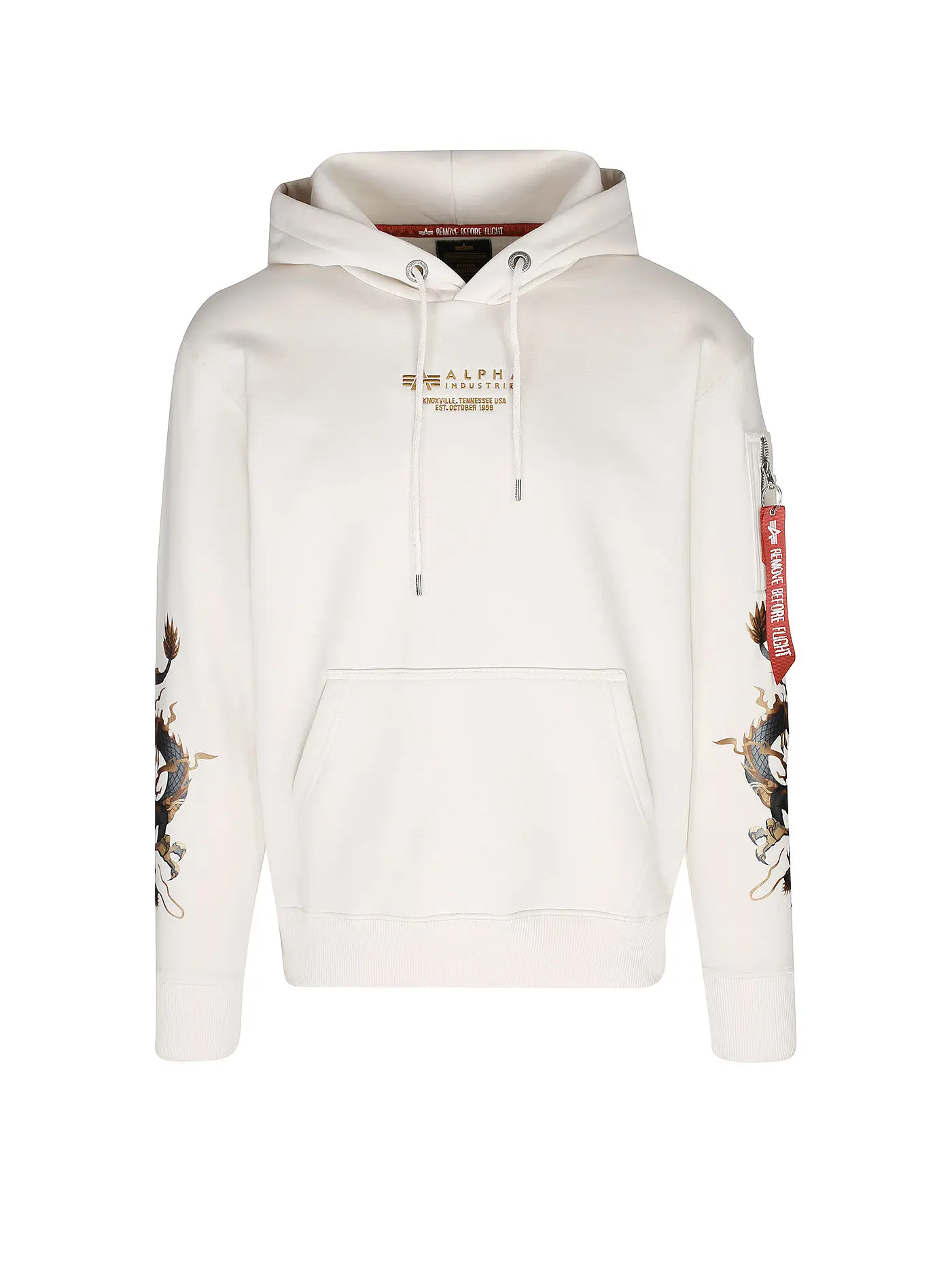 ALPHA INDUSTRIES | Kapuzensweater - Hoodie  | beige