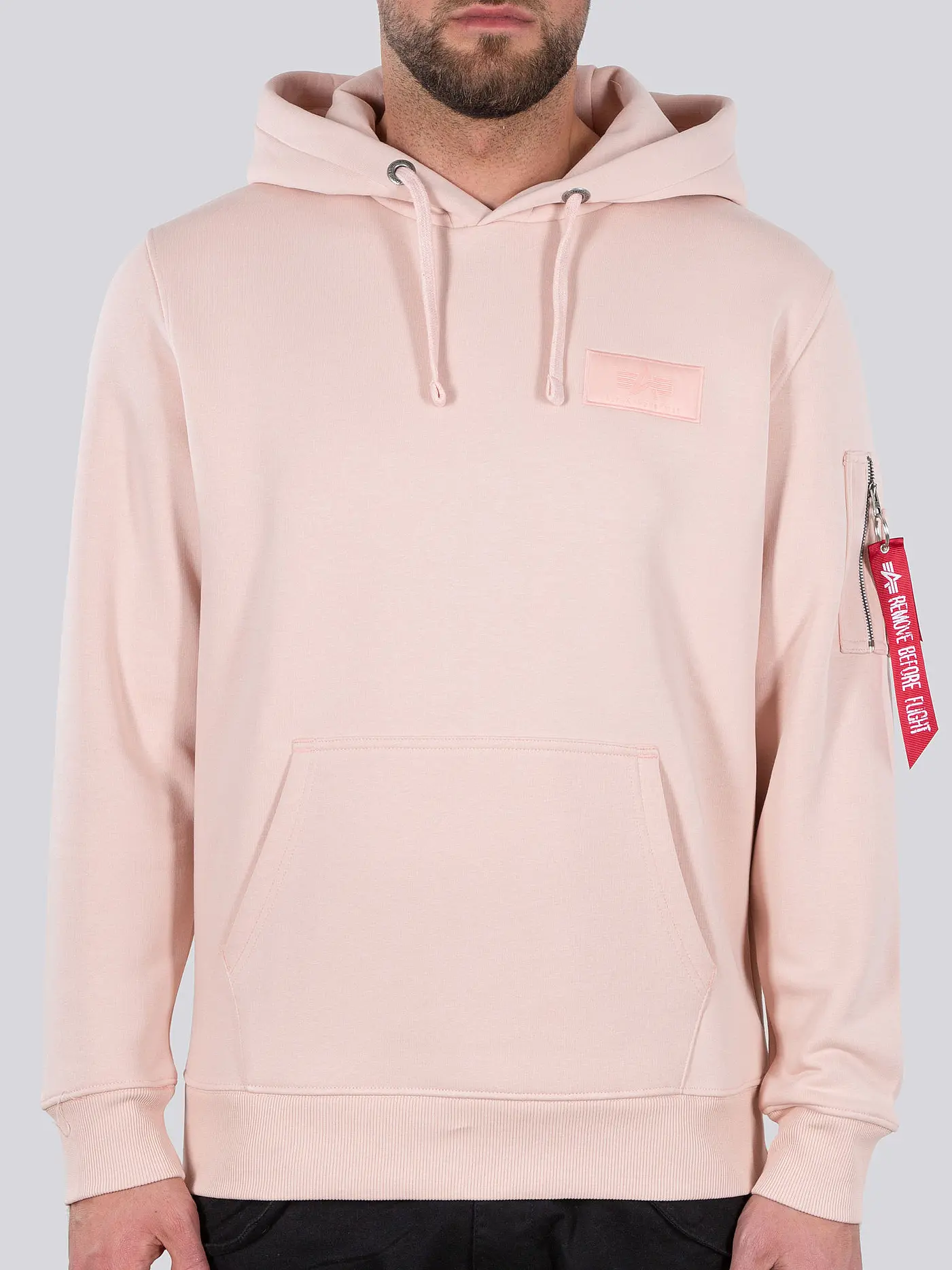 ALPHA INDUSTRIES | Kapuzensweater - Hoodie  | rosa