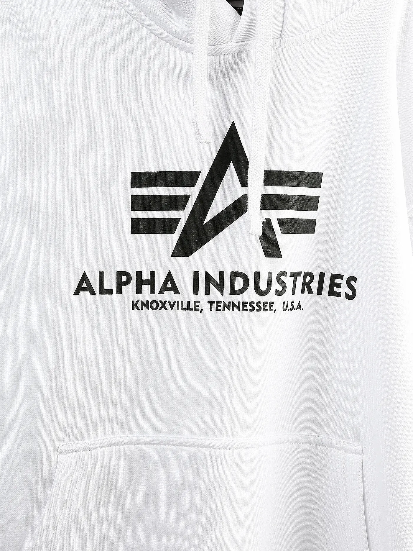ALPHA INDUSTRIES | Kapuzensweater - Hoodie  | weiss